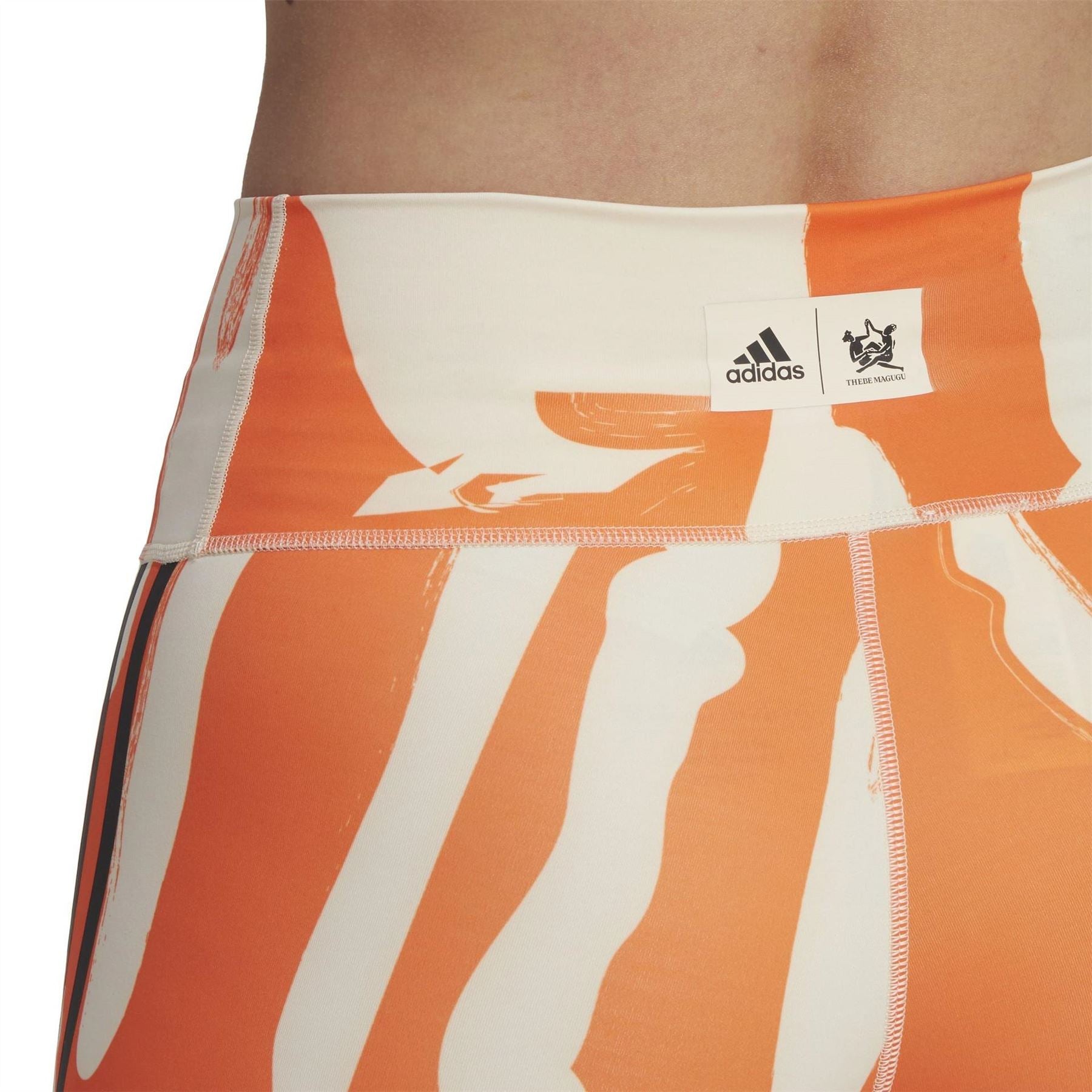 adidas Originals Snug Fit Biking Graphic Print Shorts