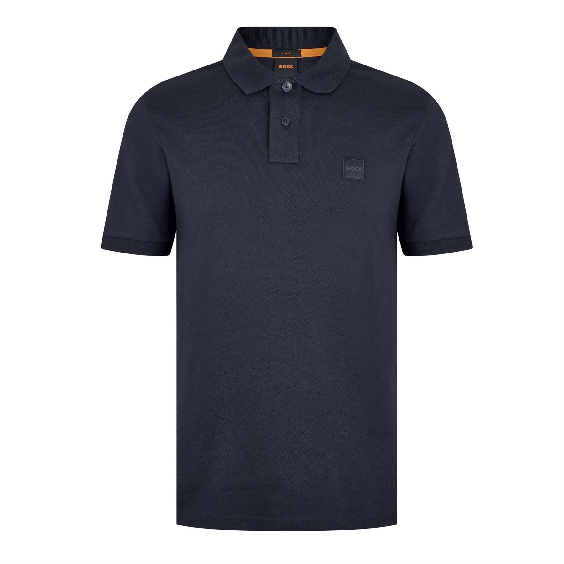 Boss BOSS ORANGE Tales T Shirt with Logo Patch Premium Cotton