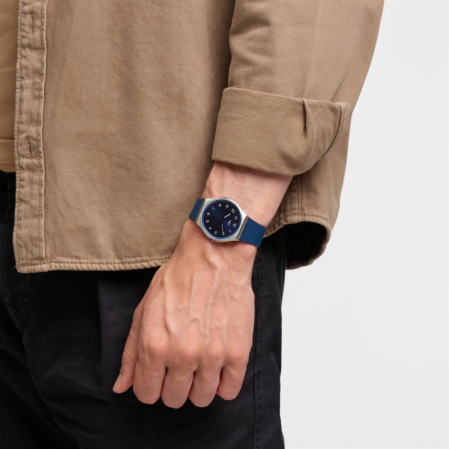 Swatch Skin Irony 42 62 Steel Bracelet Analogue Dress Watch