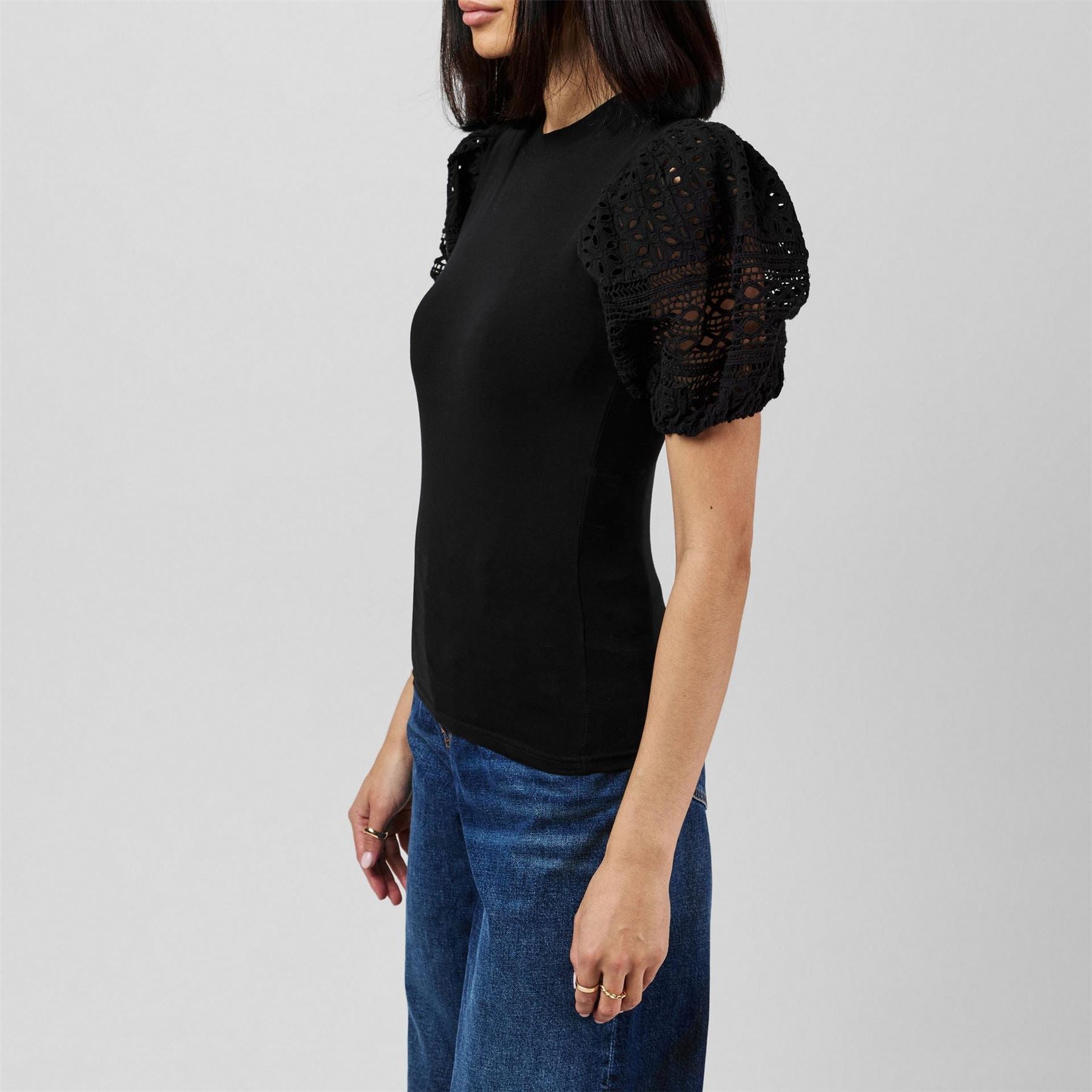 French Connection Rosana Regular Fit Crew Neck T-Shirt