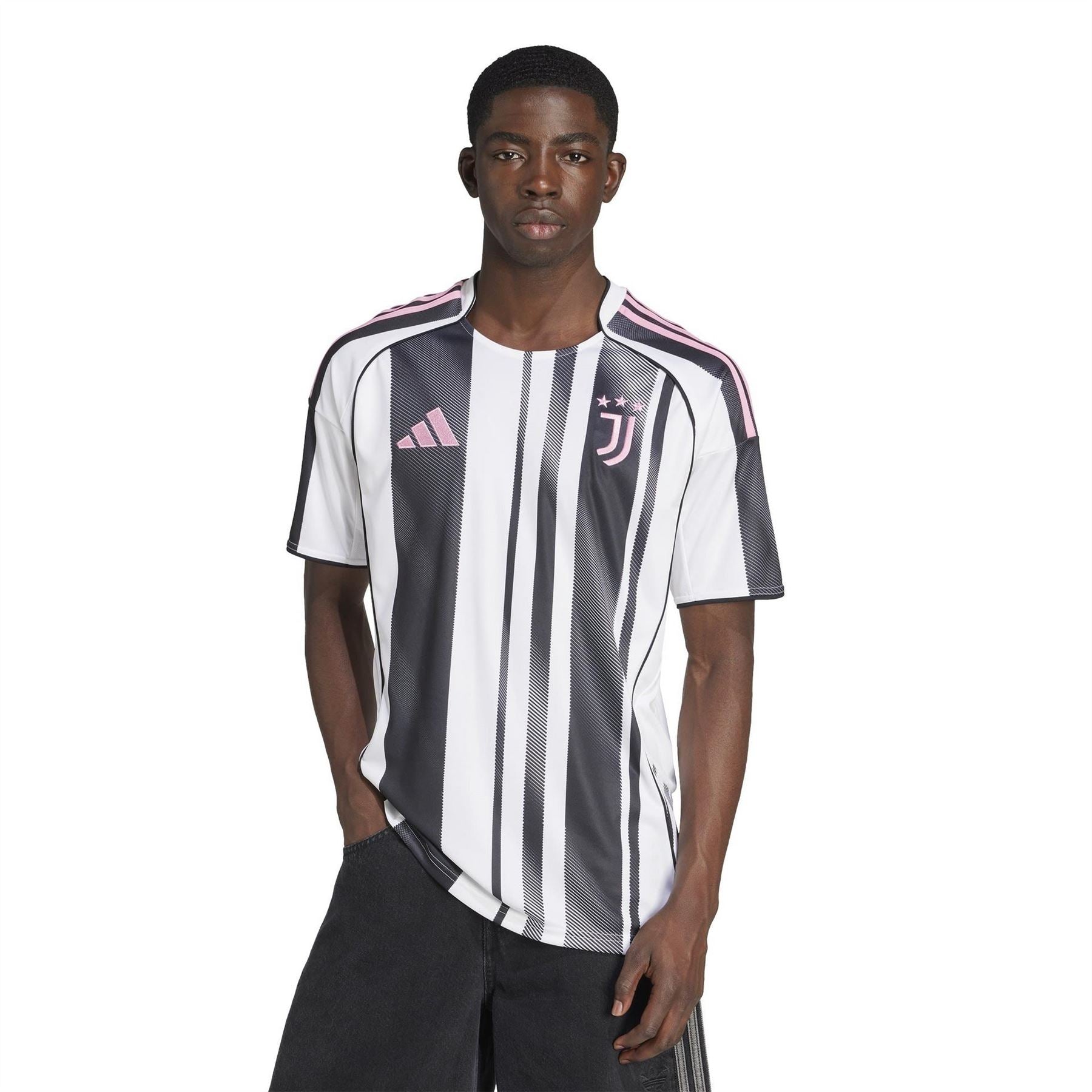 adidas Mens Juventus 2025 2026 Home Shirt