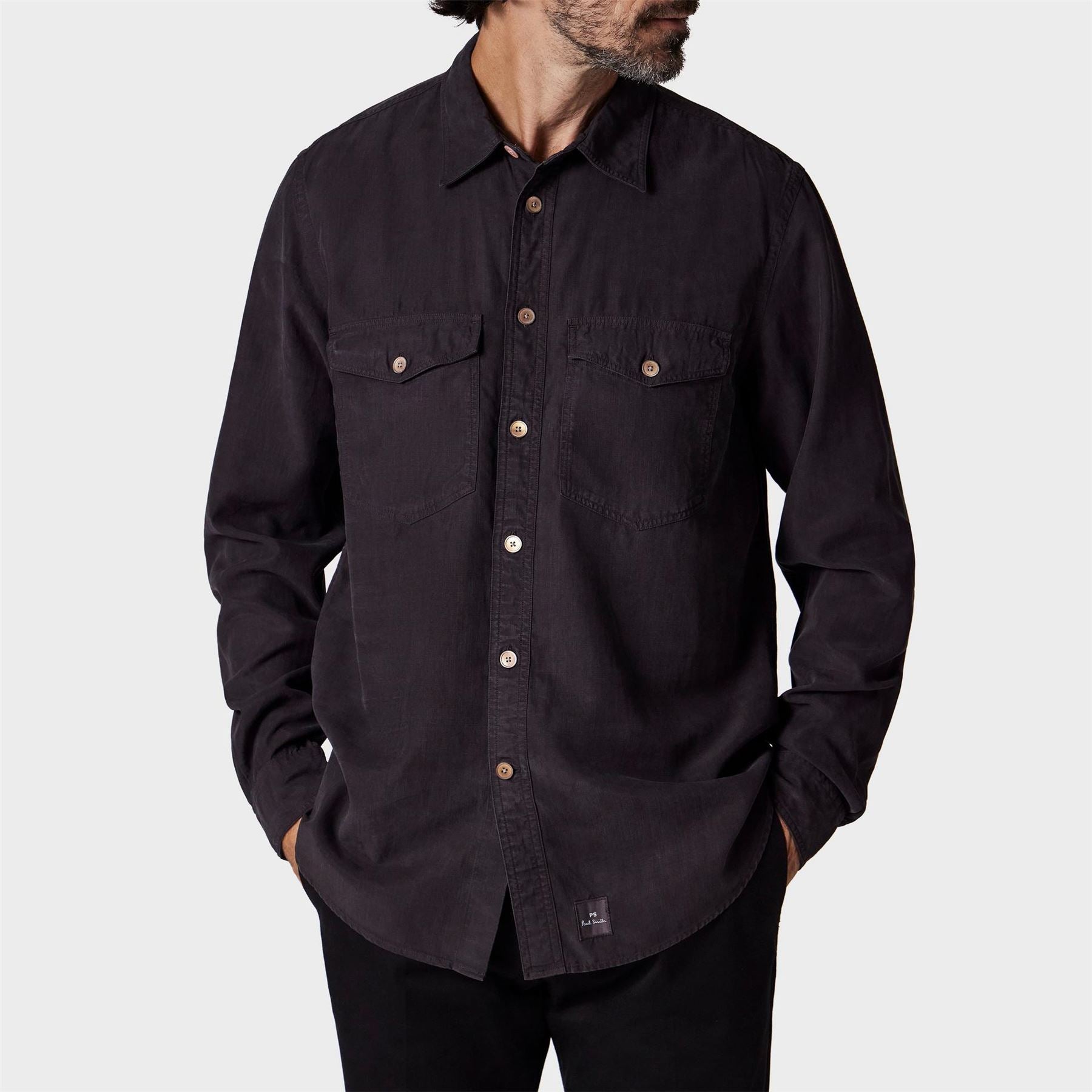 PS Paul Smith Regular Fit Long Sleeve Cuff Shirt