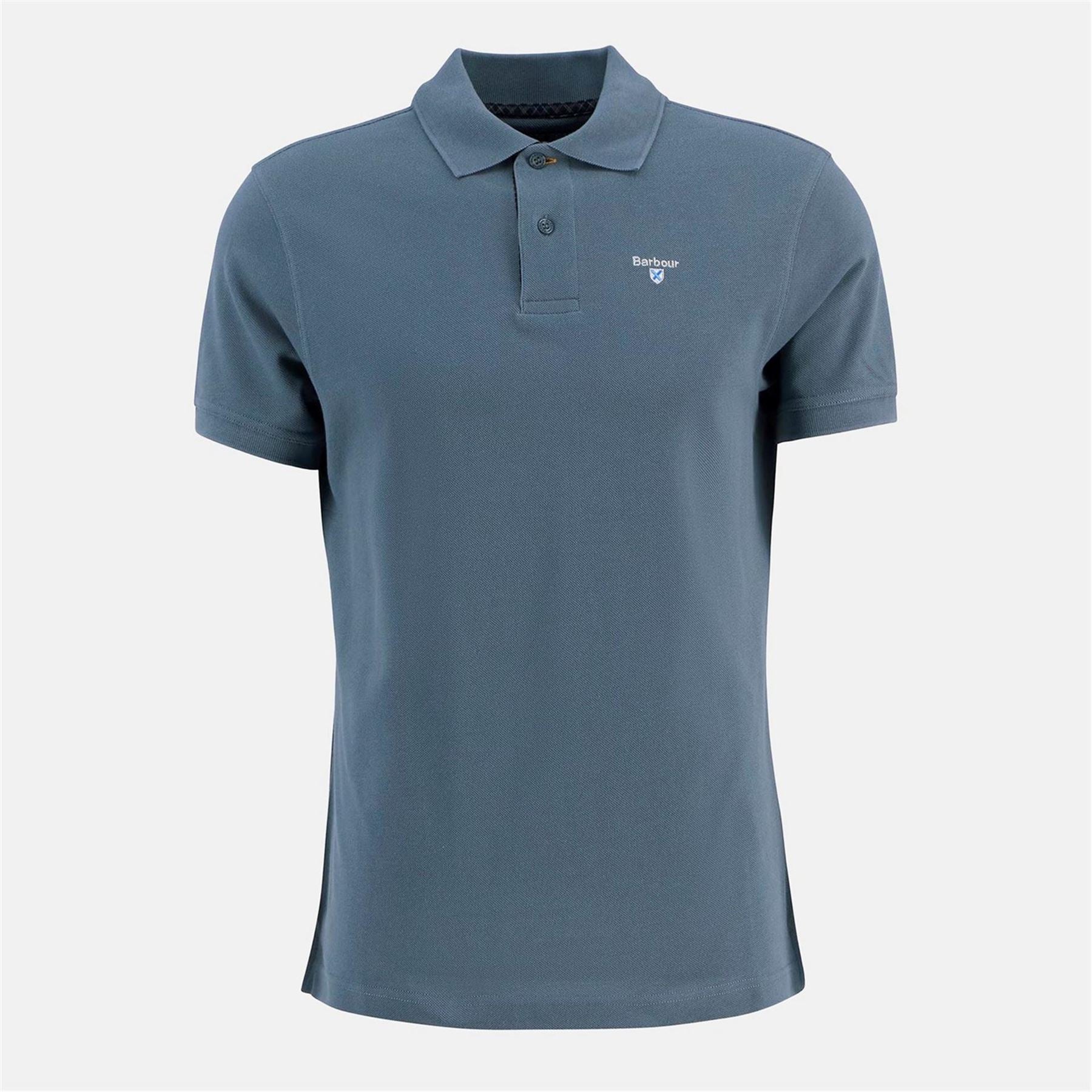 Barbour Tartan Pique Polo Shirt