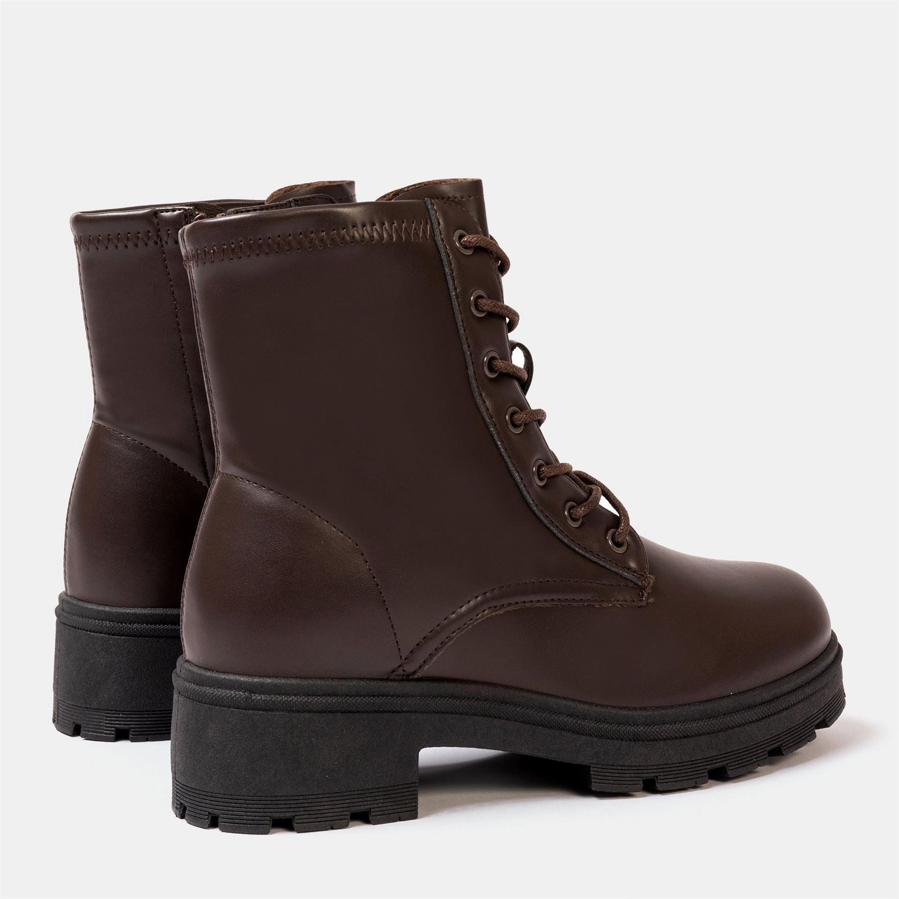 I Saw It First Womens Saw It First Biker Ankle Boots