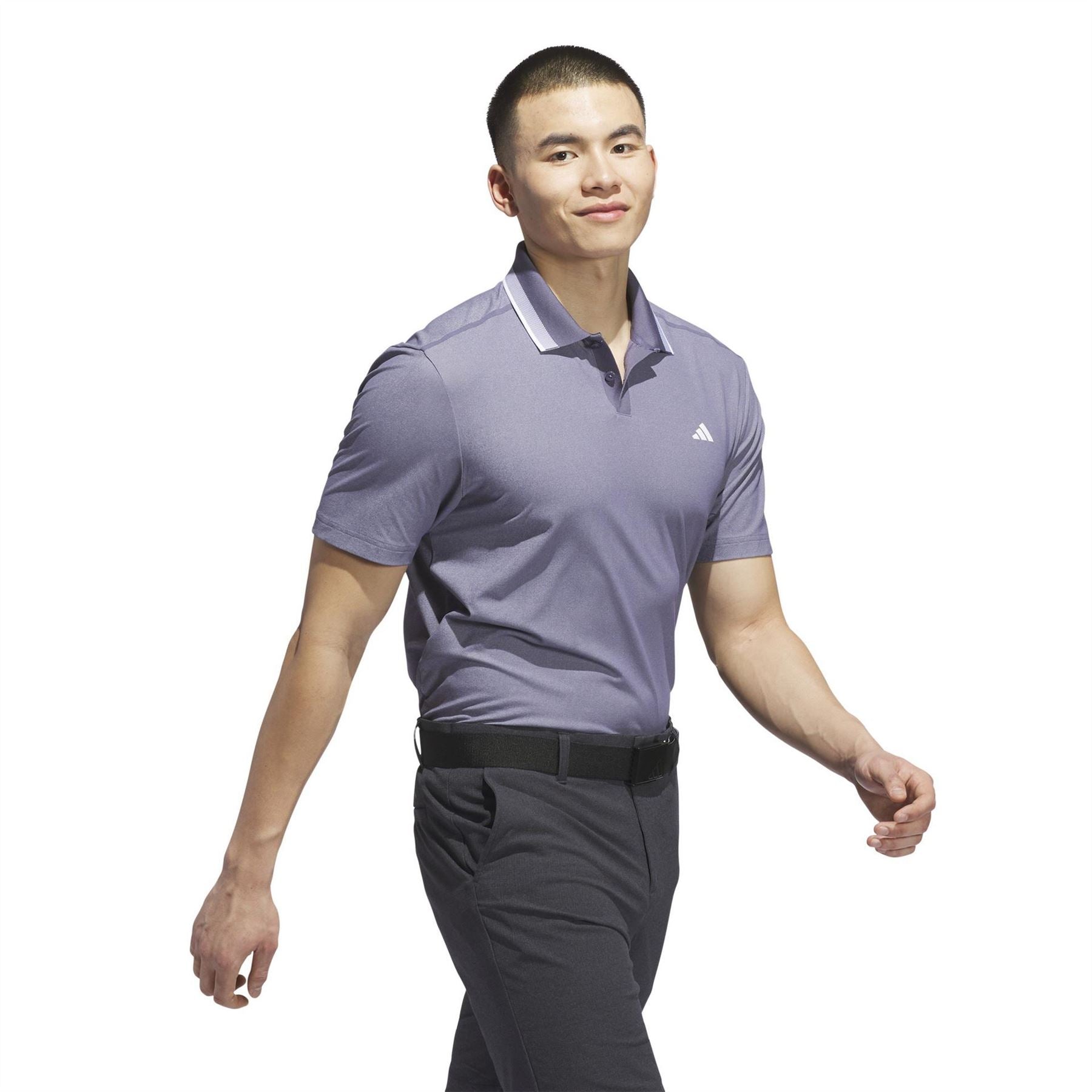 adidas Tour Twstknt Short Sleeve Performance Polo Shirt