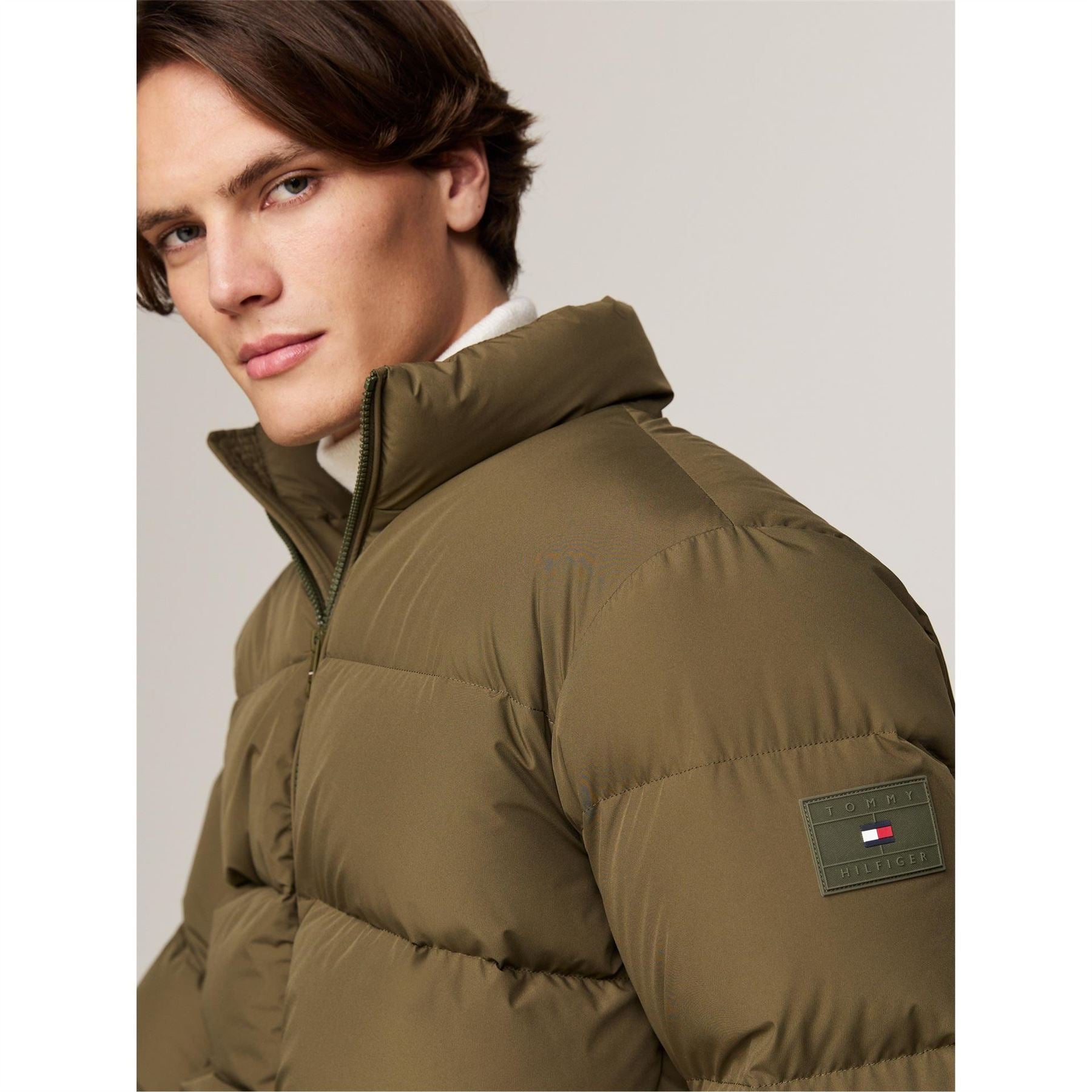 Tommy Hilfiger Recycled Polyester Short Puffer Jacket