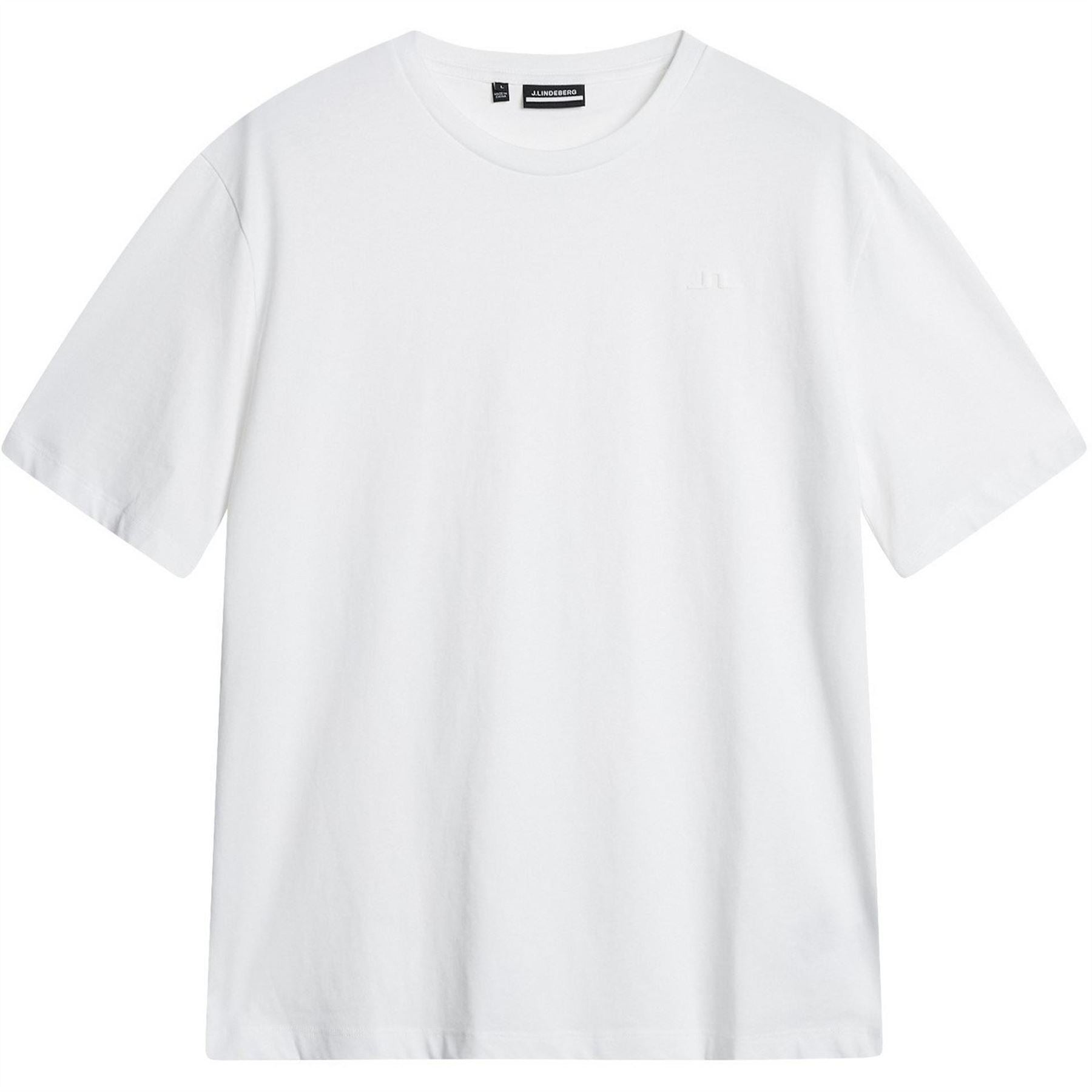 J Lindeberg Alpha Crew Neck Short Sleeve Jersey T-Shirt