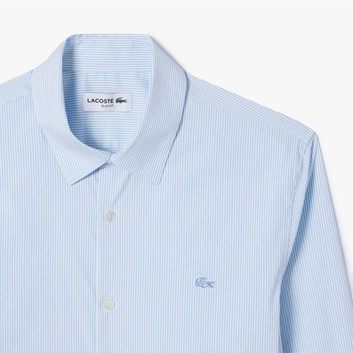 Lacoste Fit Plaid Poplin Shirt