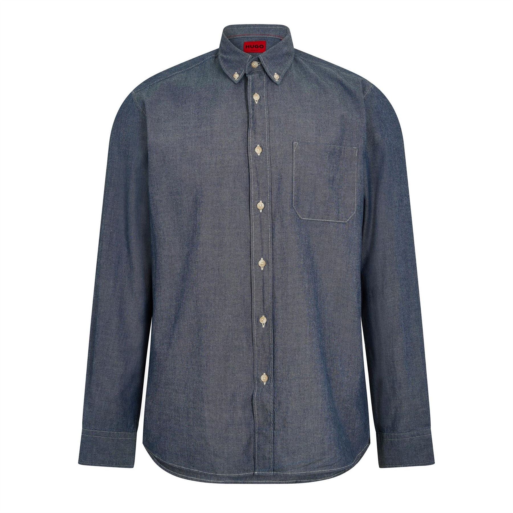 Hugo Oxford Shirt with Button Down Collar