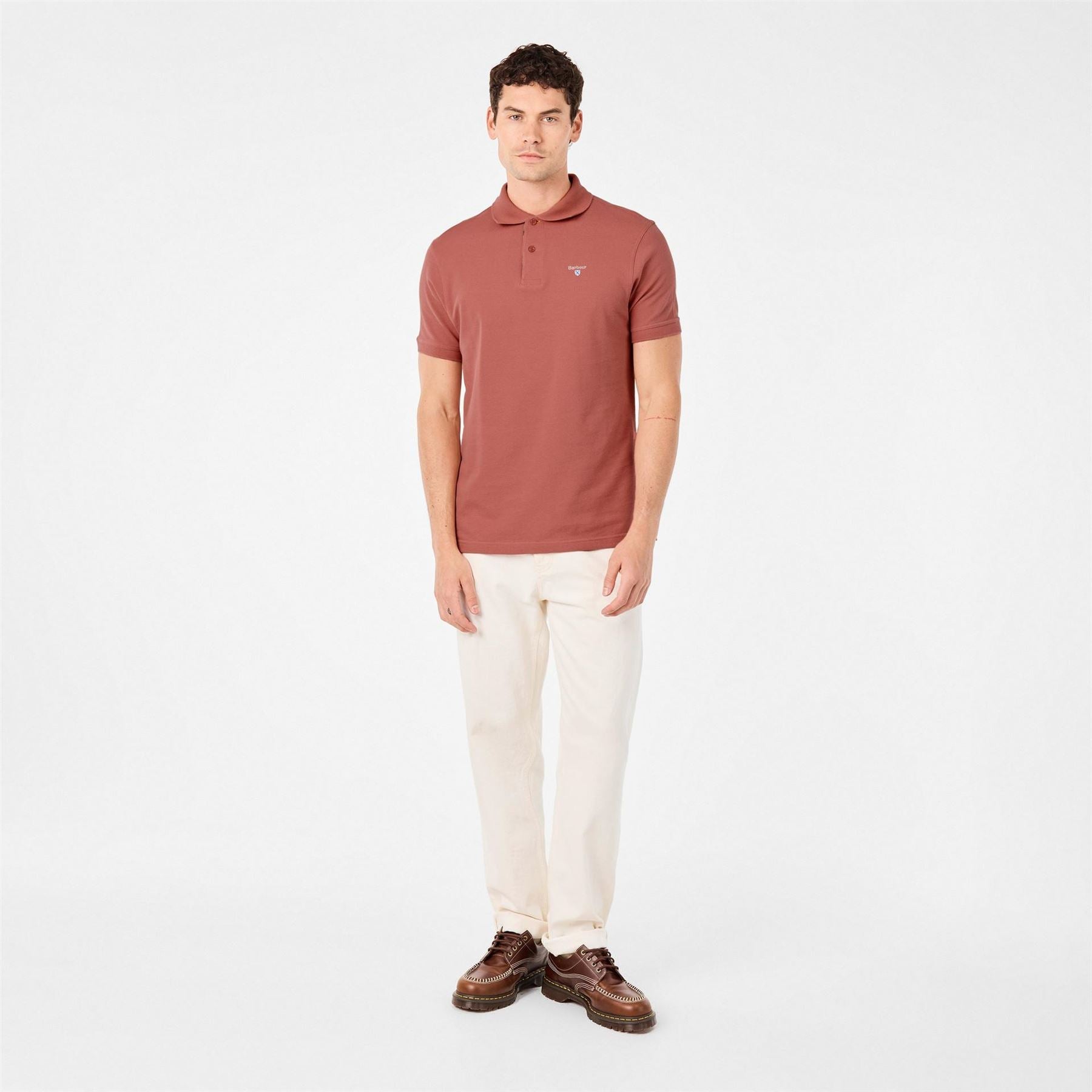 Barbour Tartan Pique Polo Shirt
