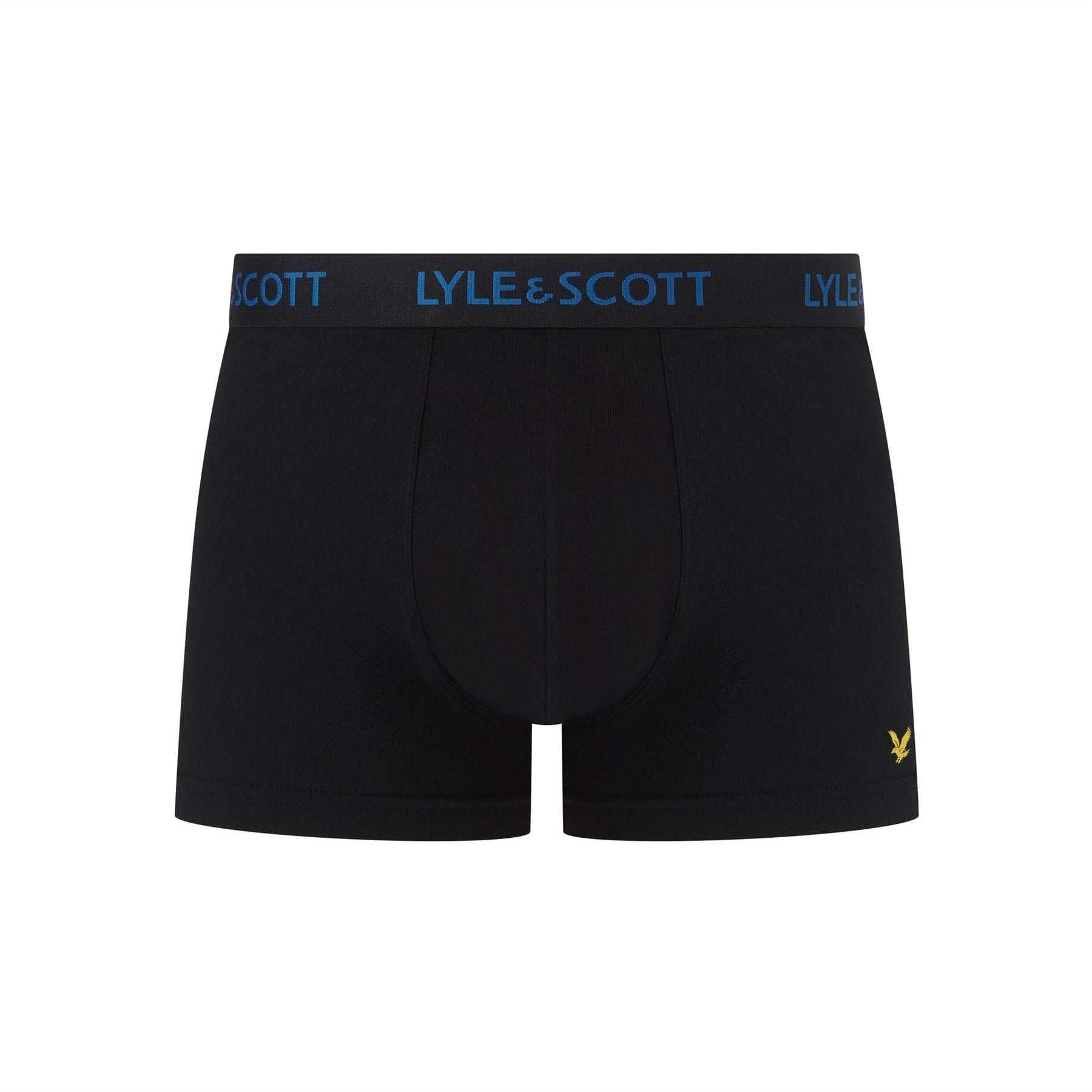 Lyle and Scott 5 Pack Core Plain Design Trunks