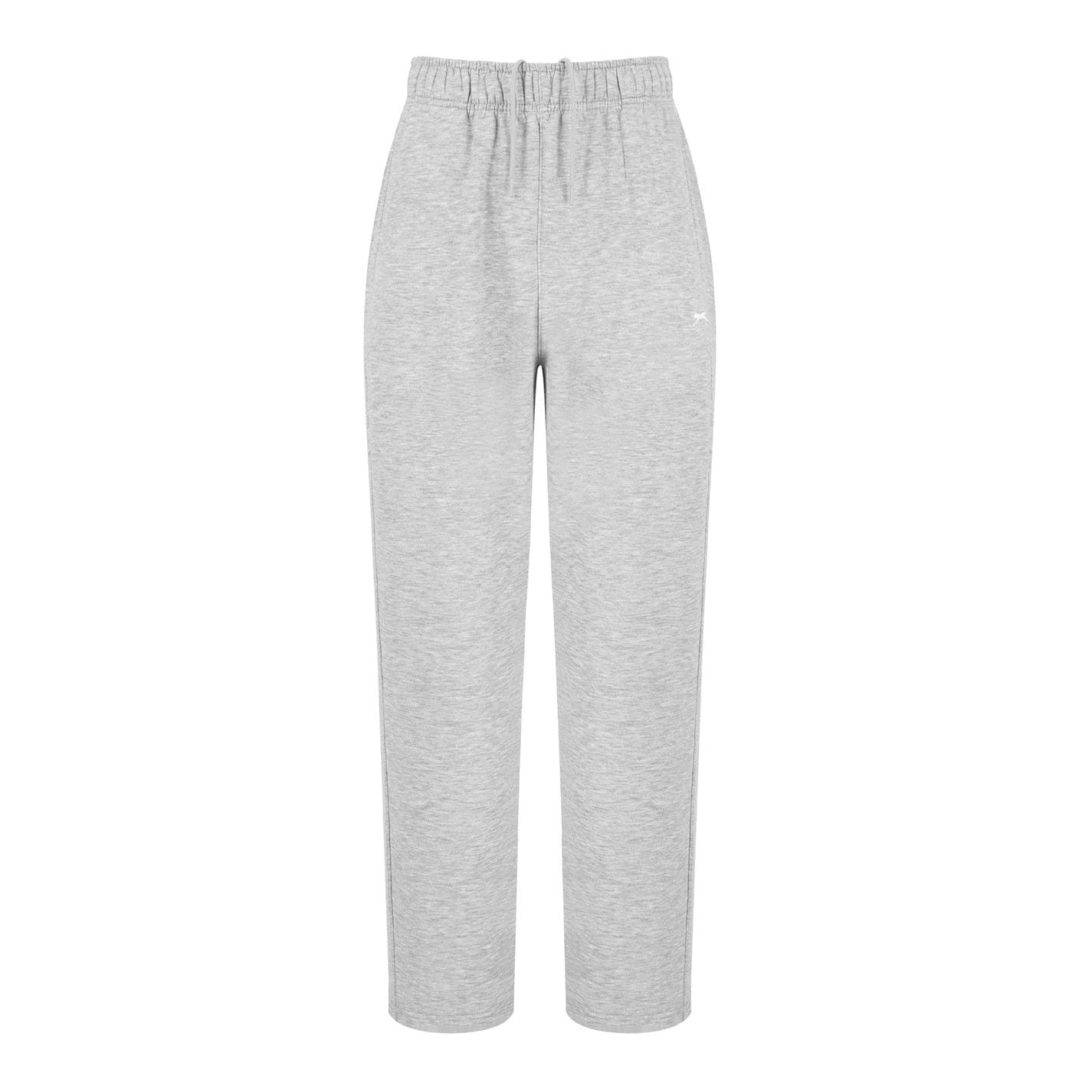 Slazenger Mens Open Hem Fleece Pants