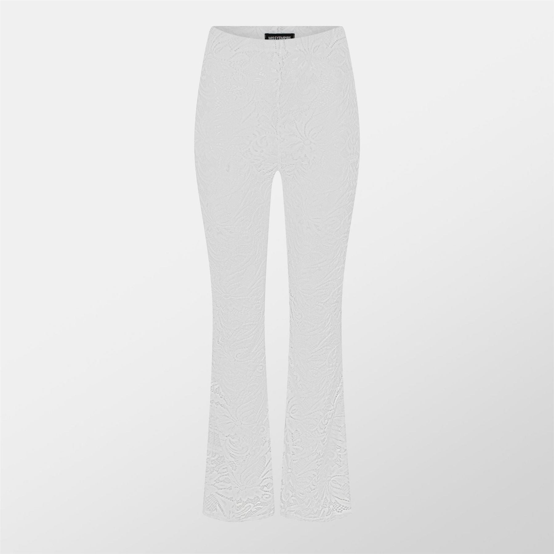 Missy Empire Womens Lace Flared Trousers