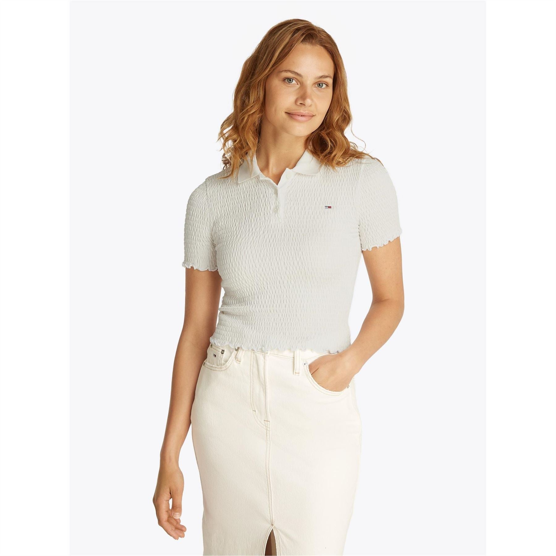 Tommy Jeans Short Sleeve Polo Shirt