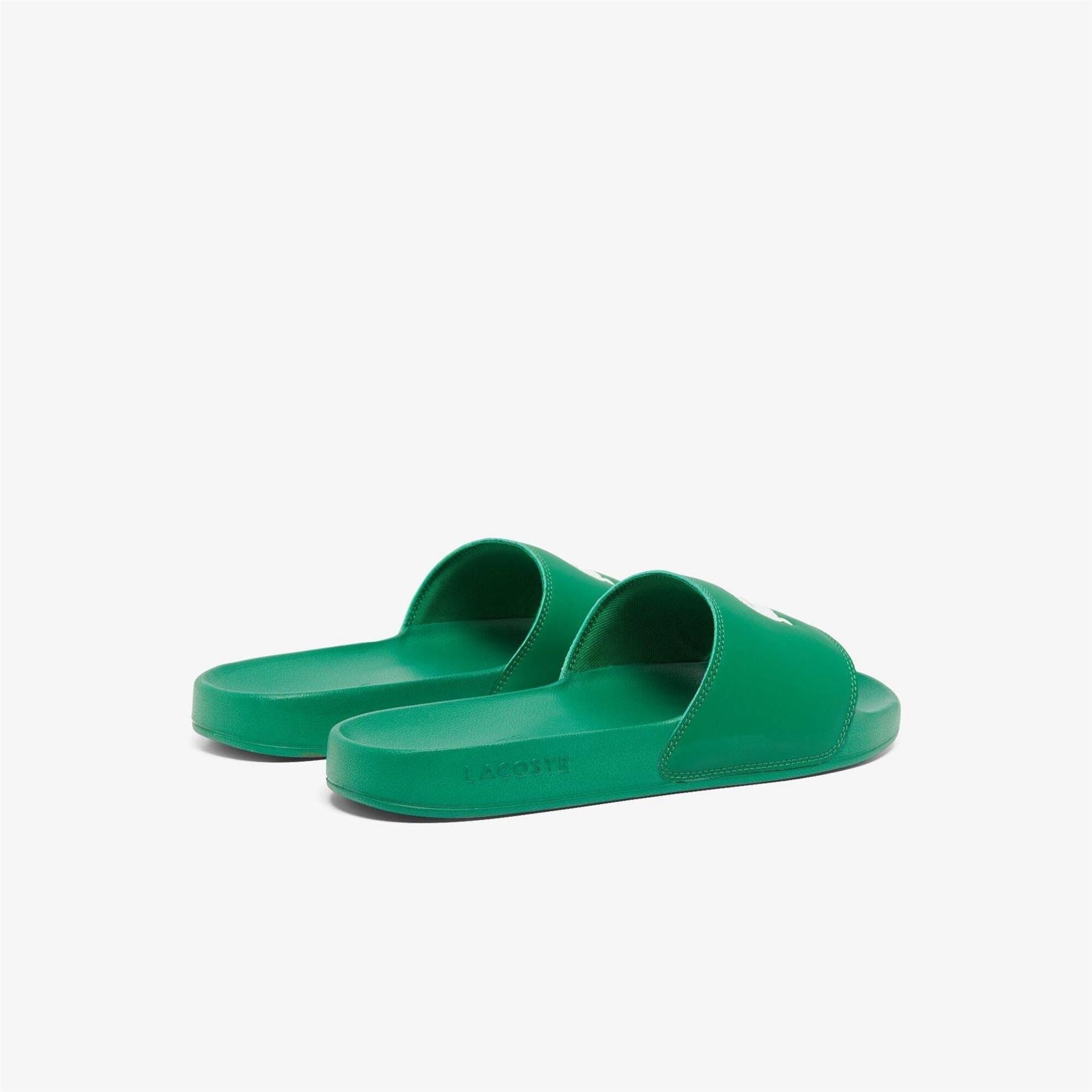 Lacoste Serve Crocodile Print Slide Mules