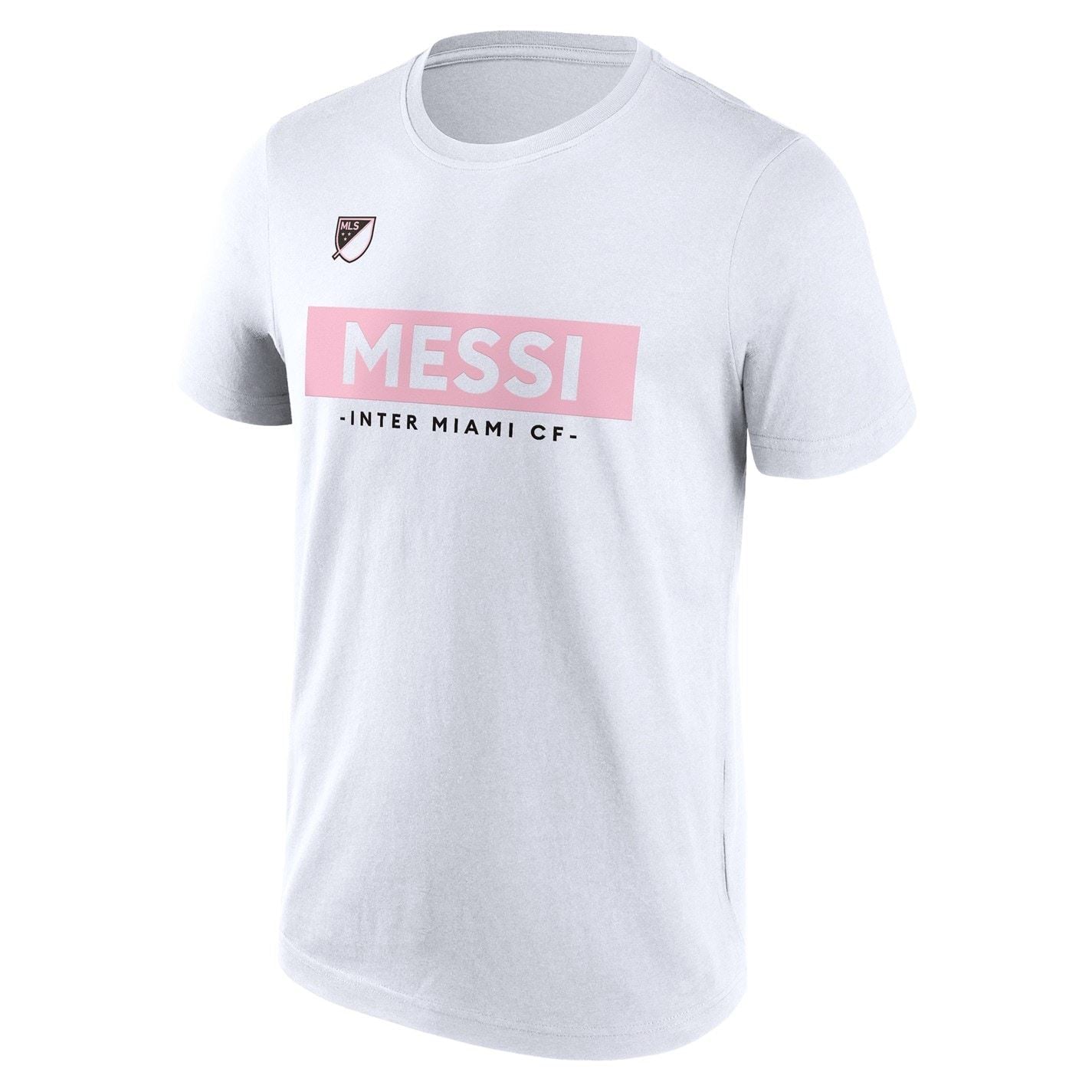MLS Messi Inter Miami Block T-Shirt Adults