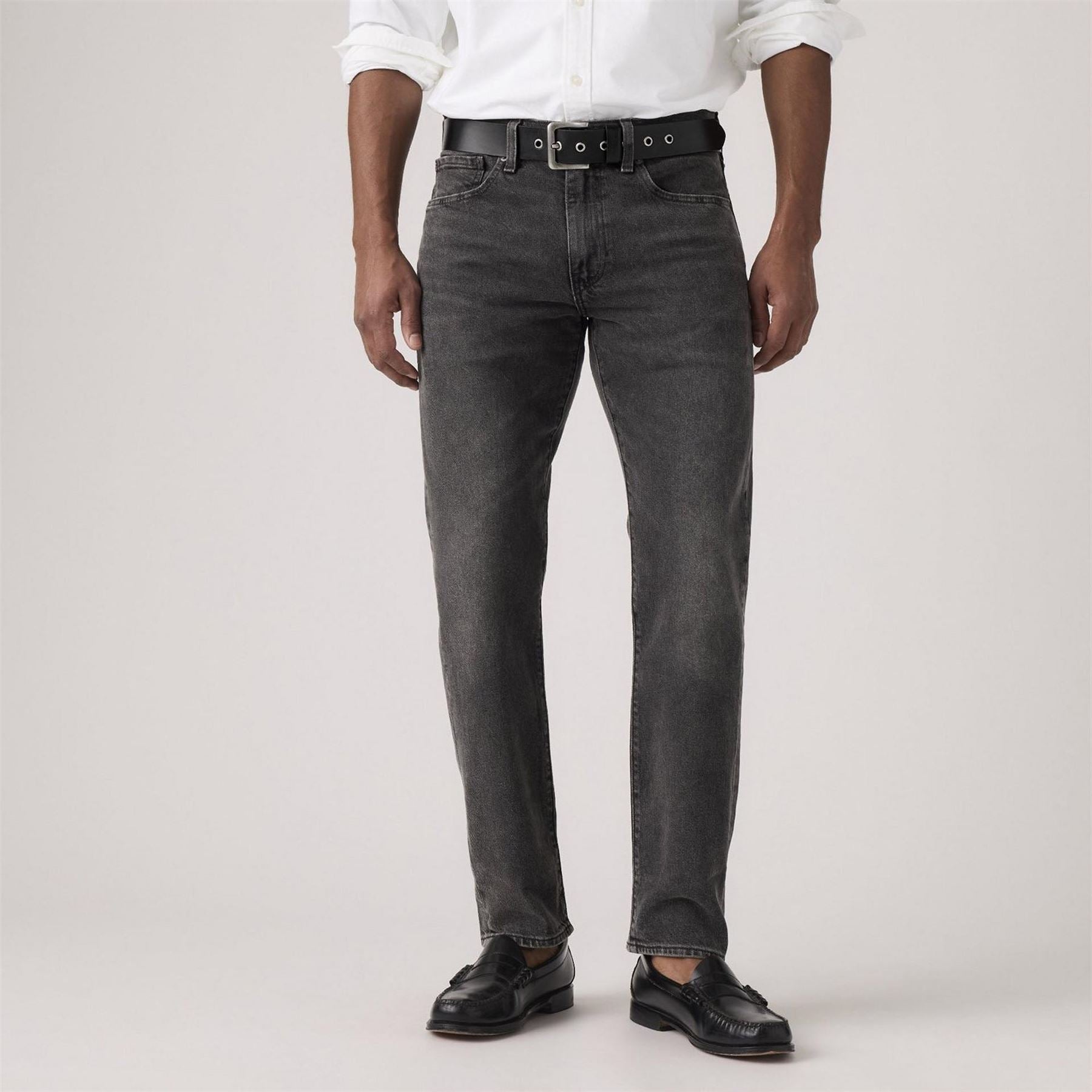 Levis 502 Tapered Fit Five Pocket Jeans