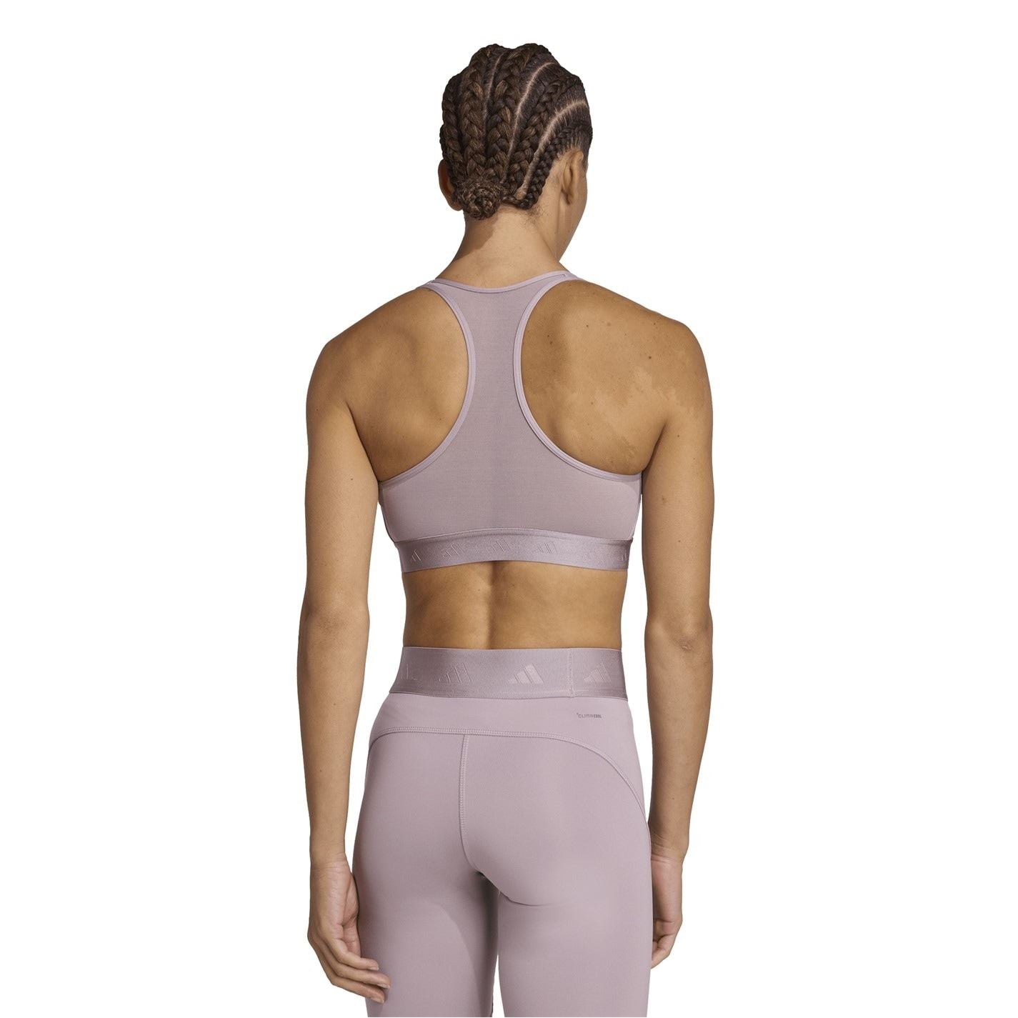 adidas Scoop Neck Compression Sports Bra
