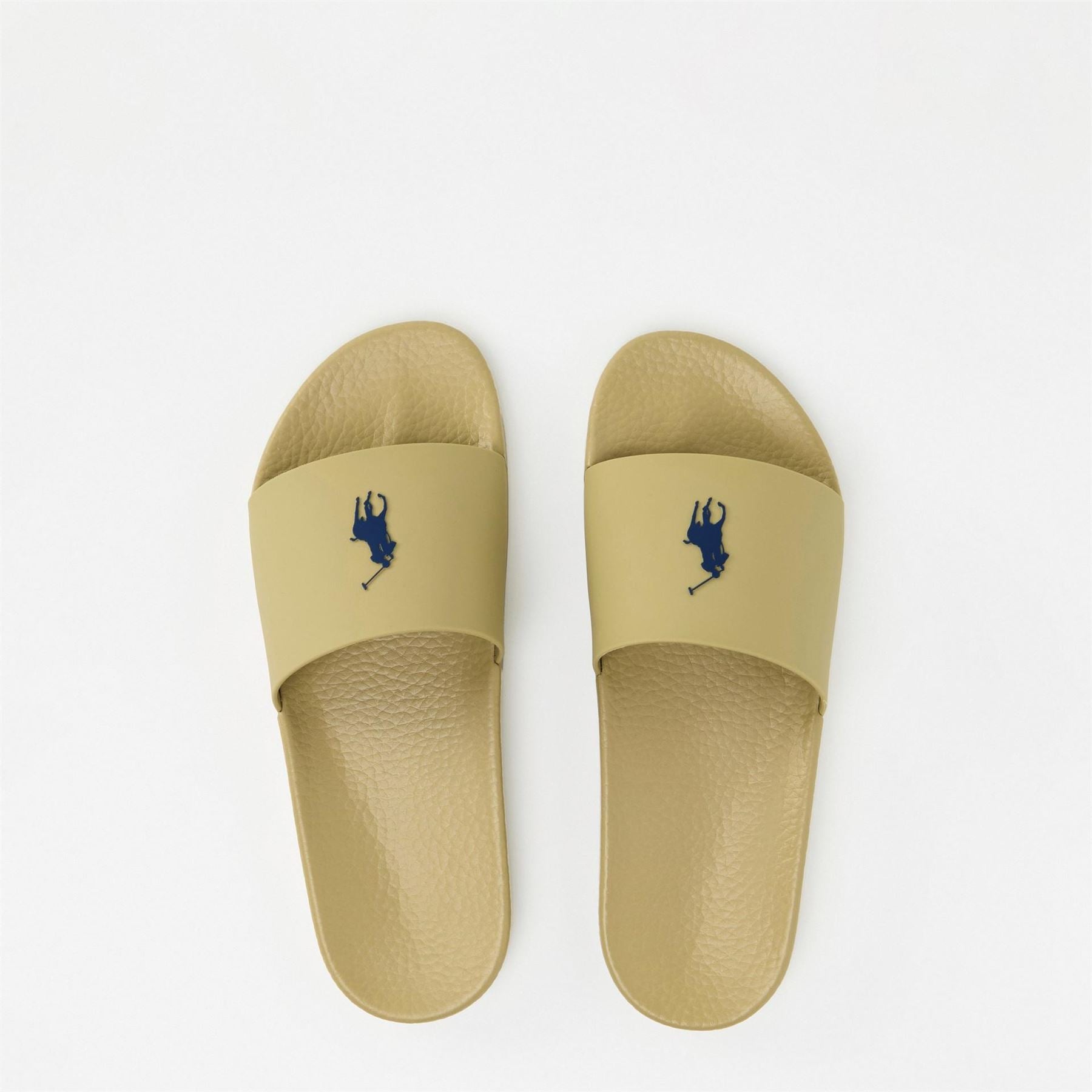 Polo Ralph Lauren Solid Patterned Open Toe Slides