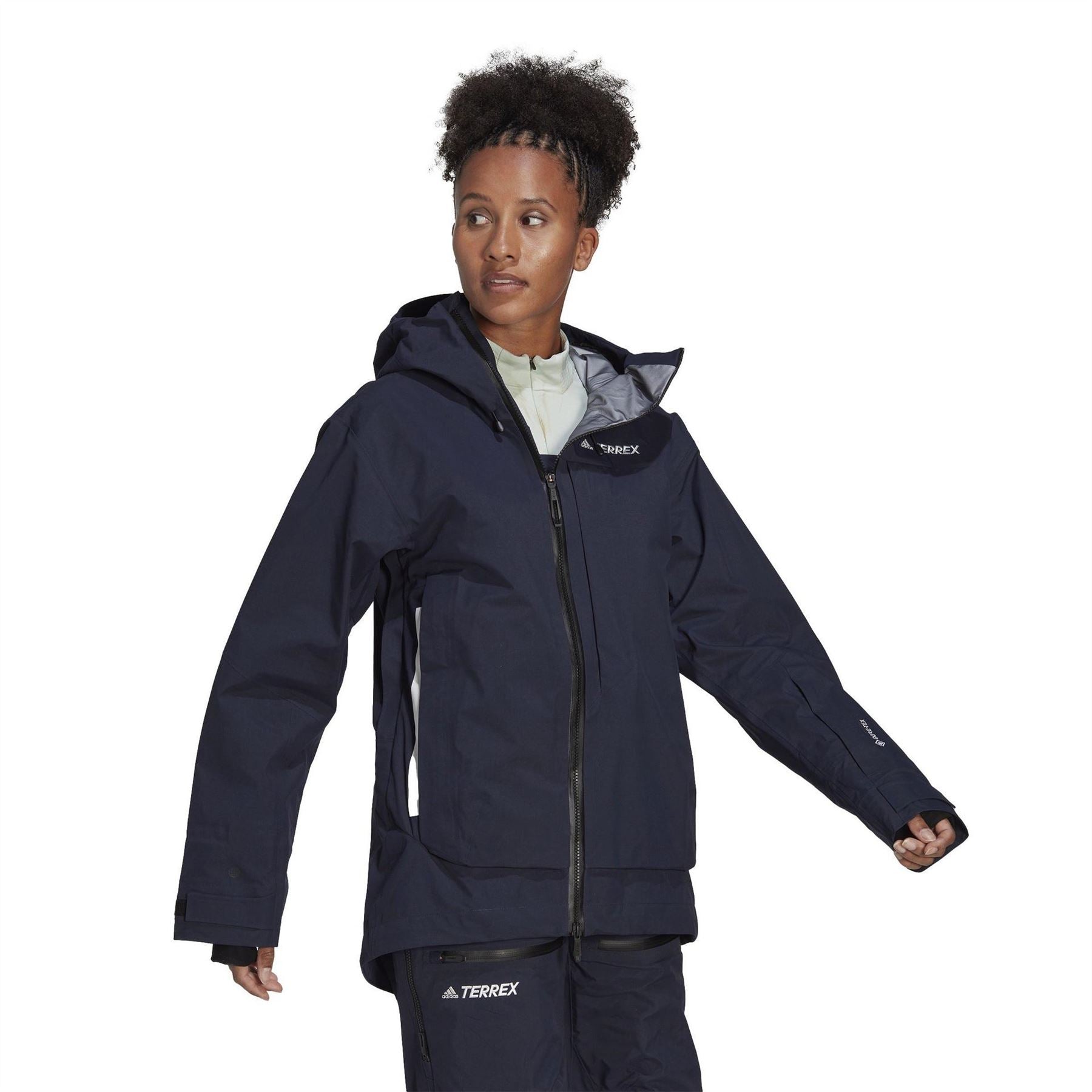 adidas Womens Myshelter 3l Gore Tex Snow Jacket