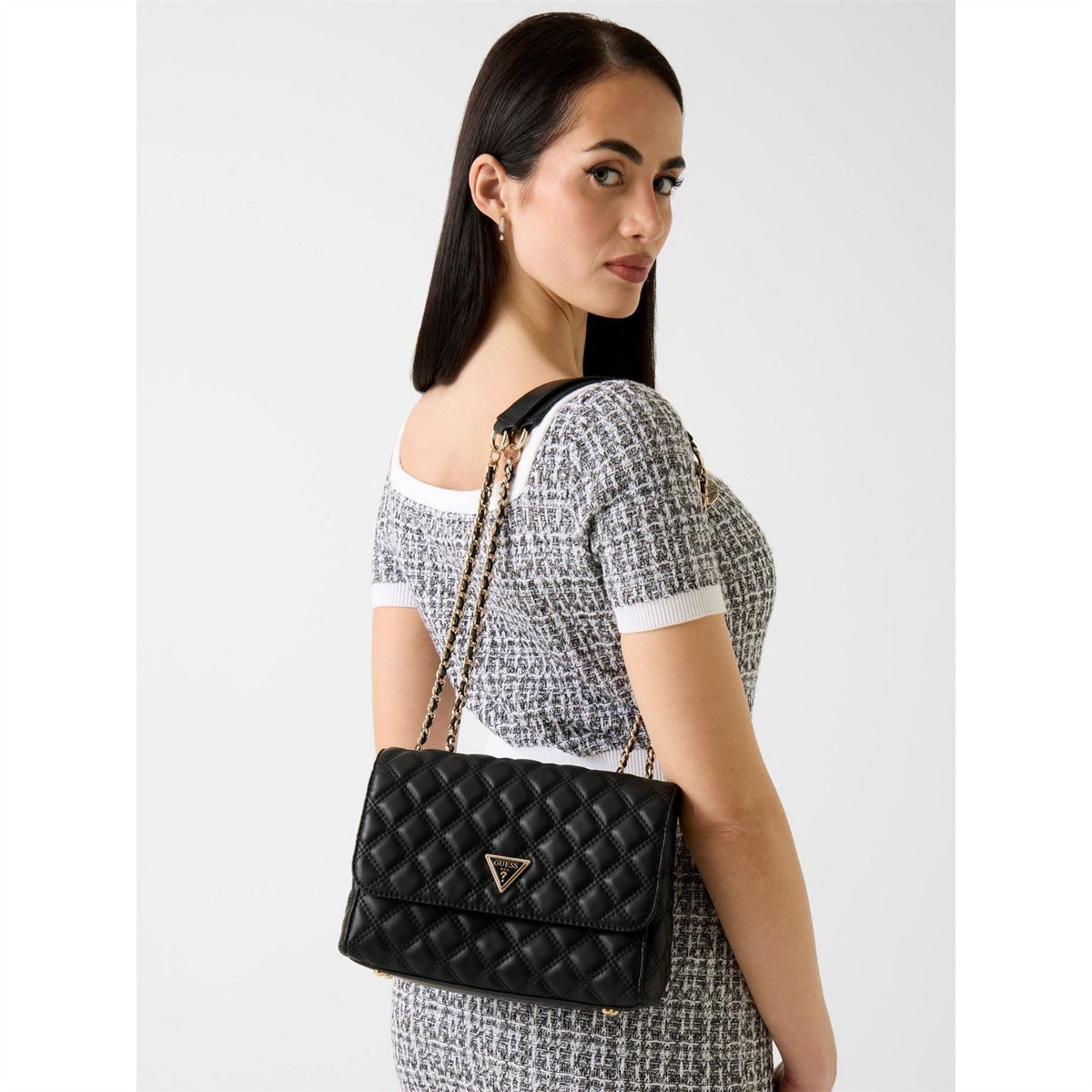 Guess Giully Flap Cross Body with Detachable Strap