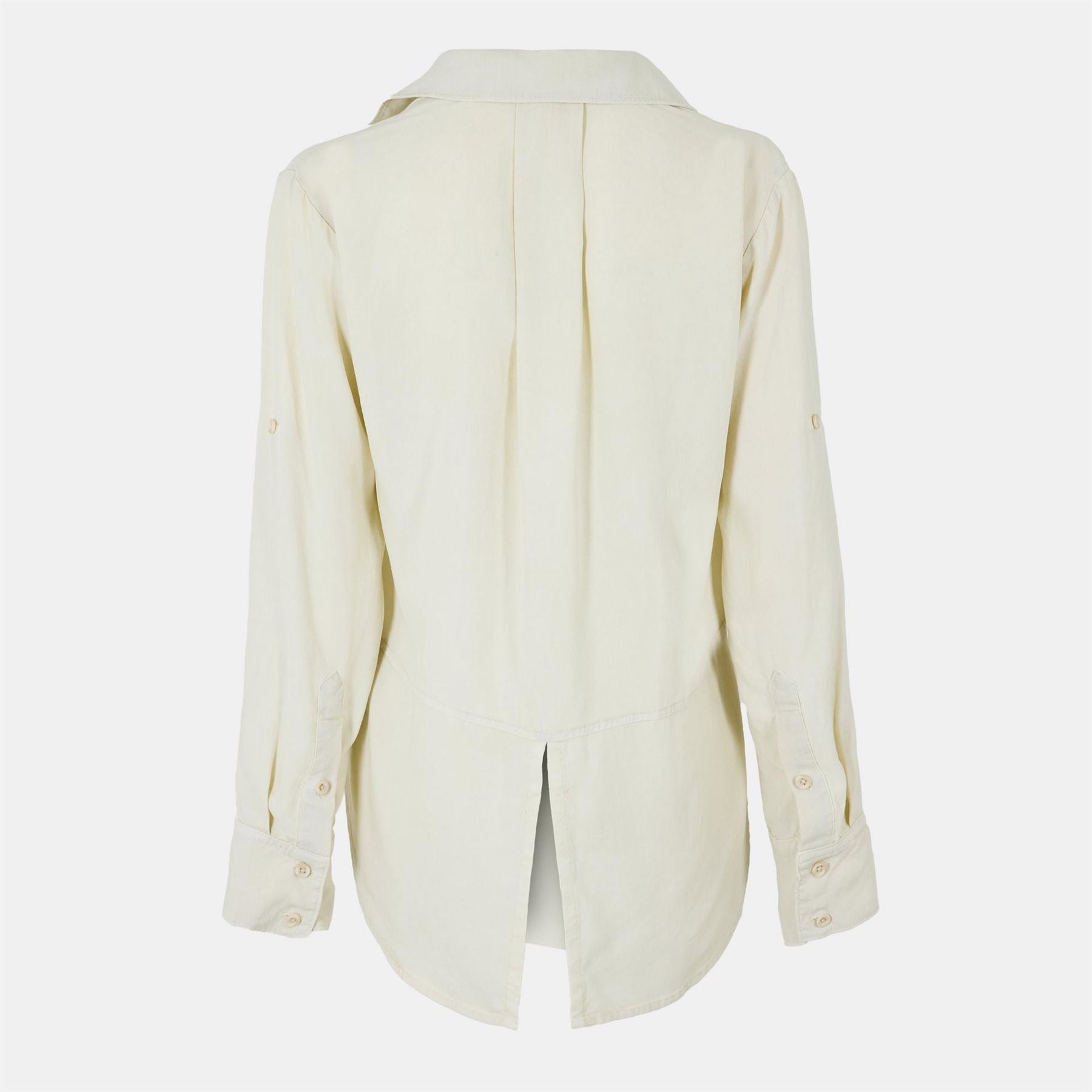 Bella Dahl Back Slit Relaxed Fit Three Quarter Sleeve Shirt