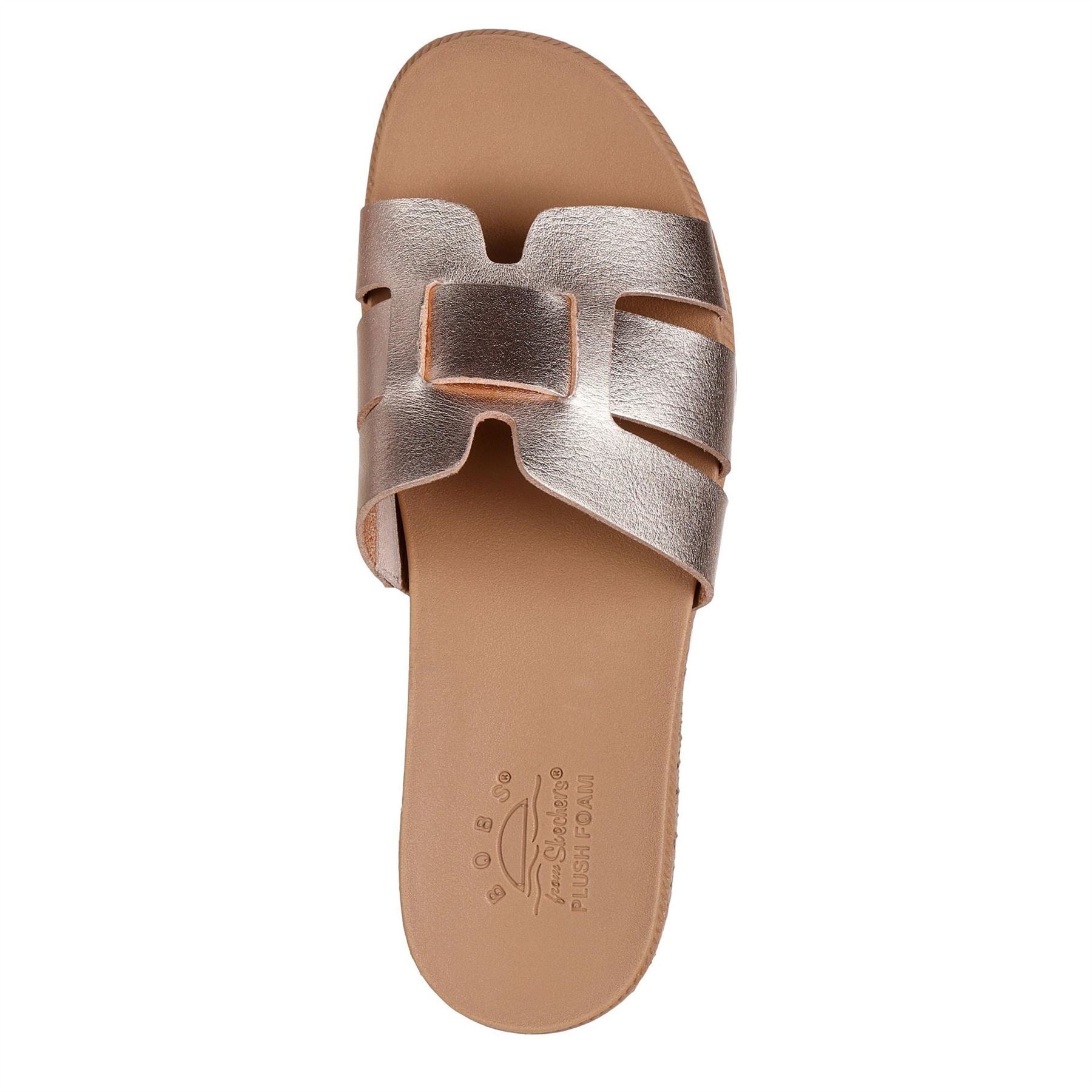 Skechers Womens Kiss Low Flat Sandals