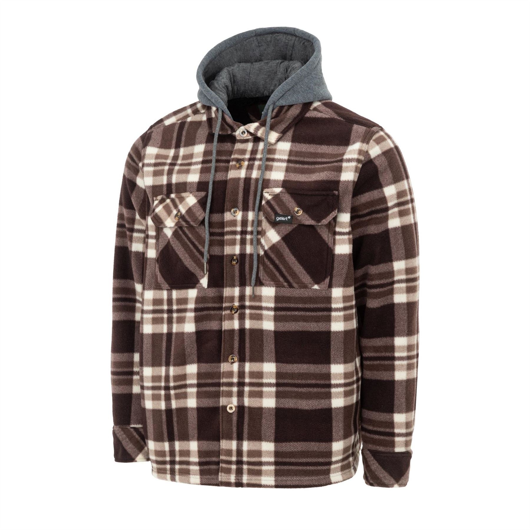 Gelert Mens Sherpa Hooded Jacket