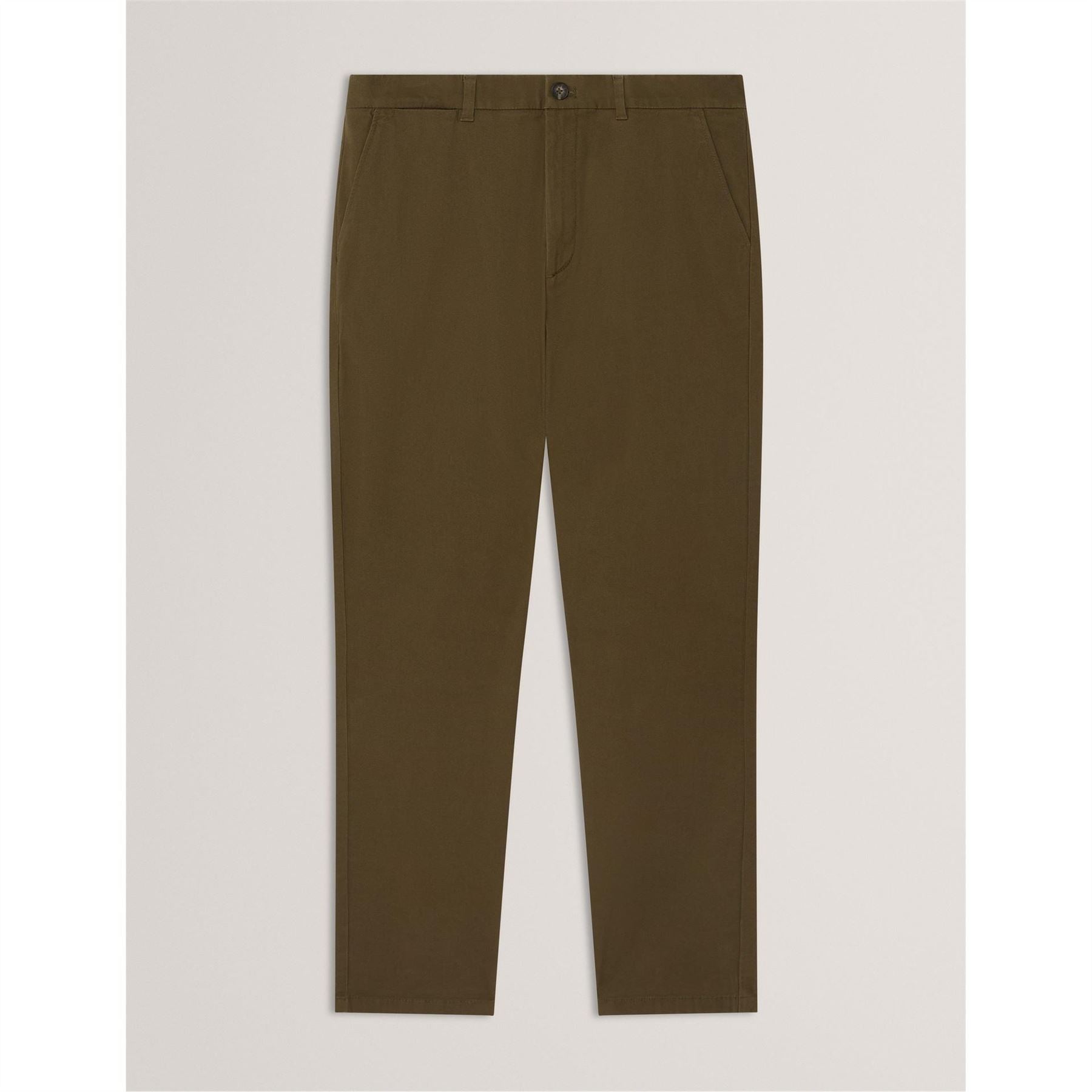 Ted Baker Solid Patterned Slim Chinos