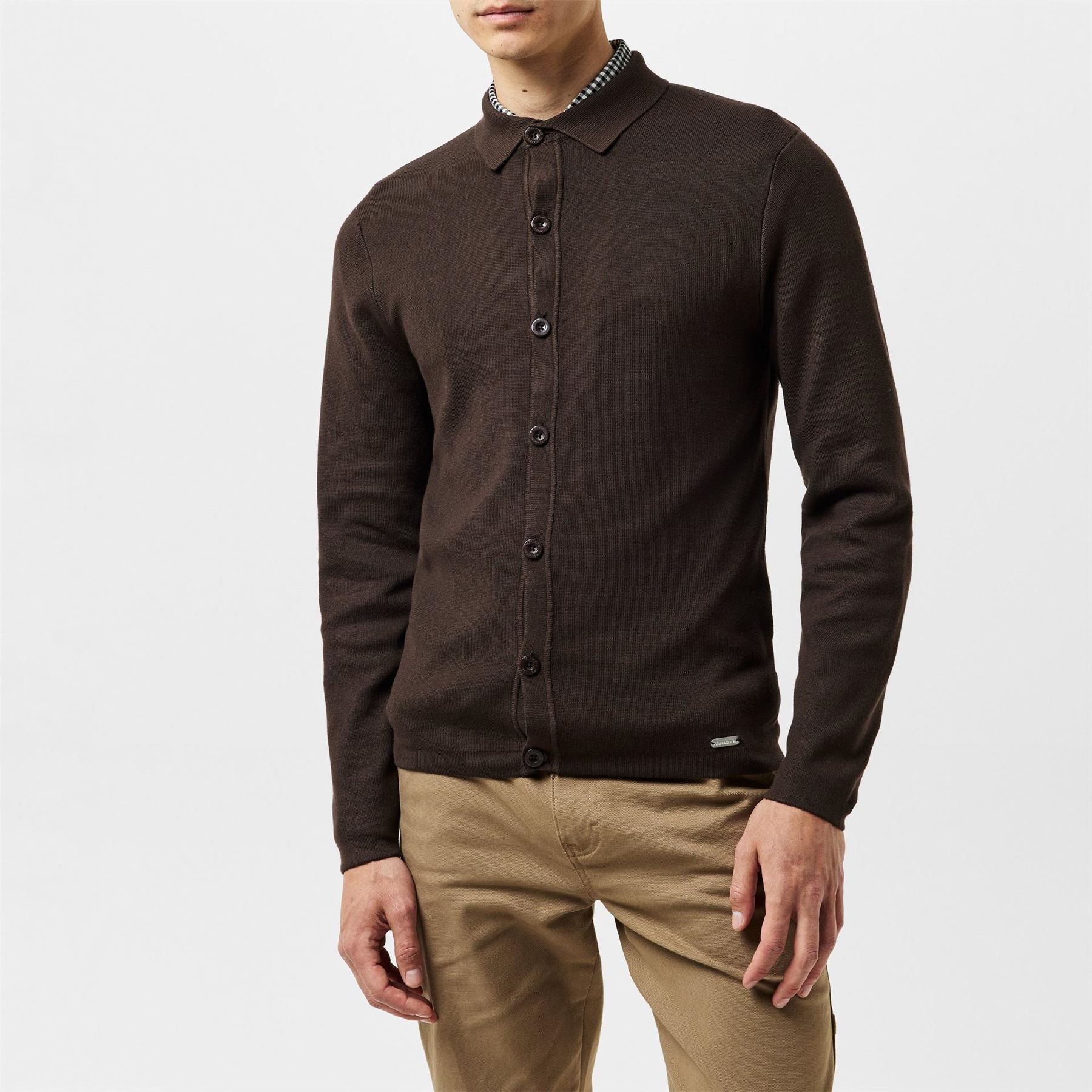 Threadbare Button Blossom Regular Fit Shirt