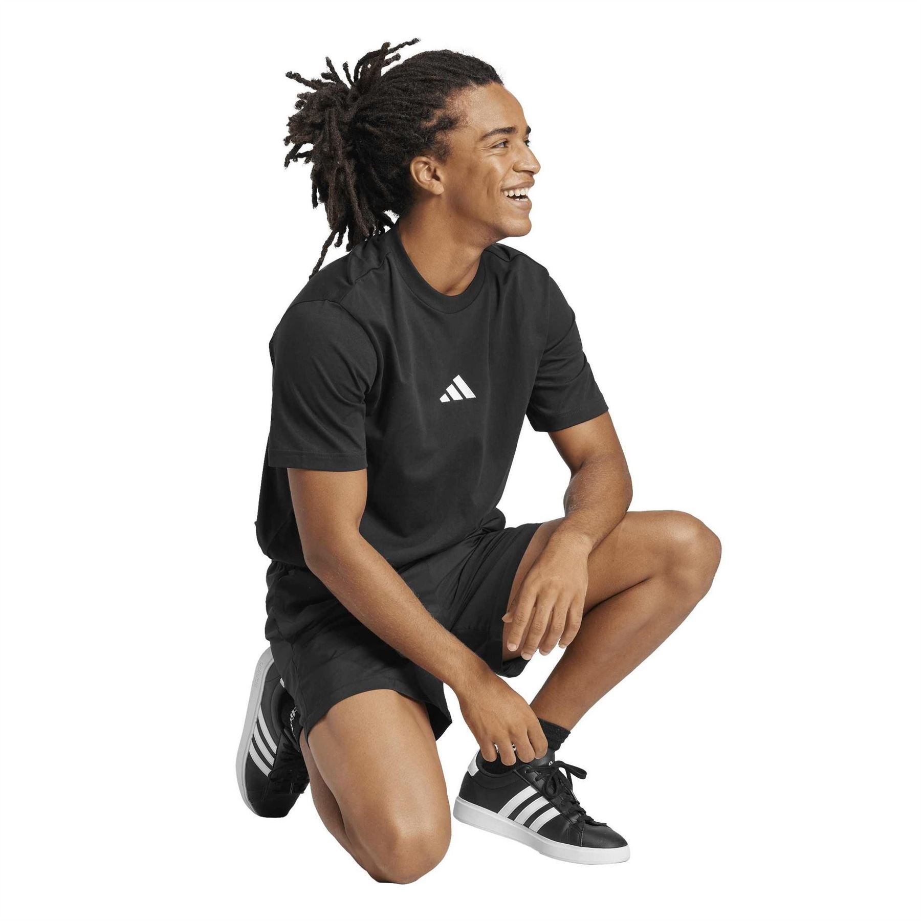 adidas Small Logo Junior Single Jersey Tee