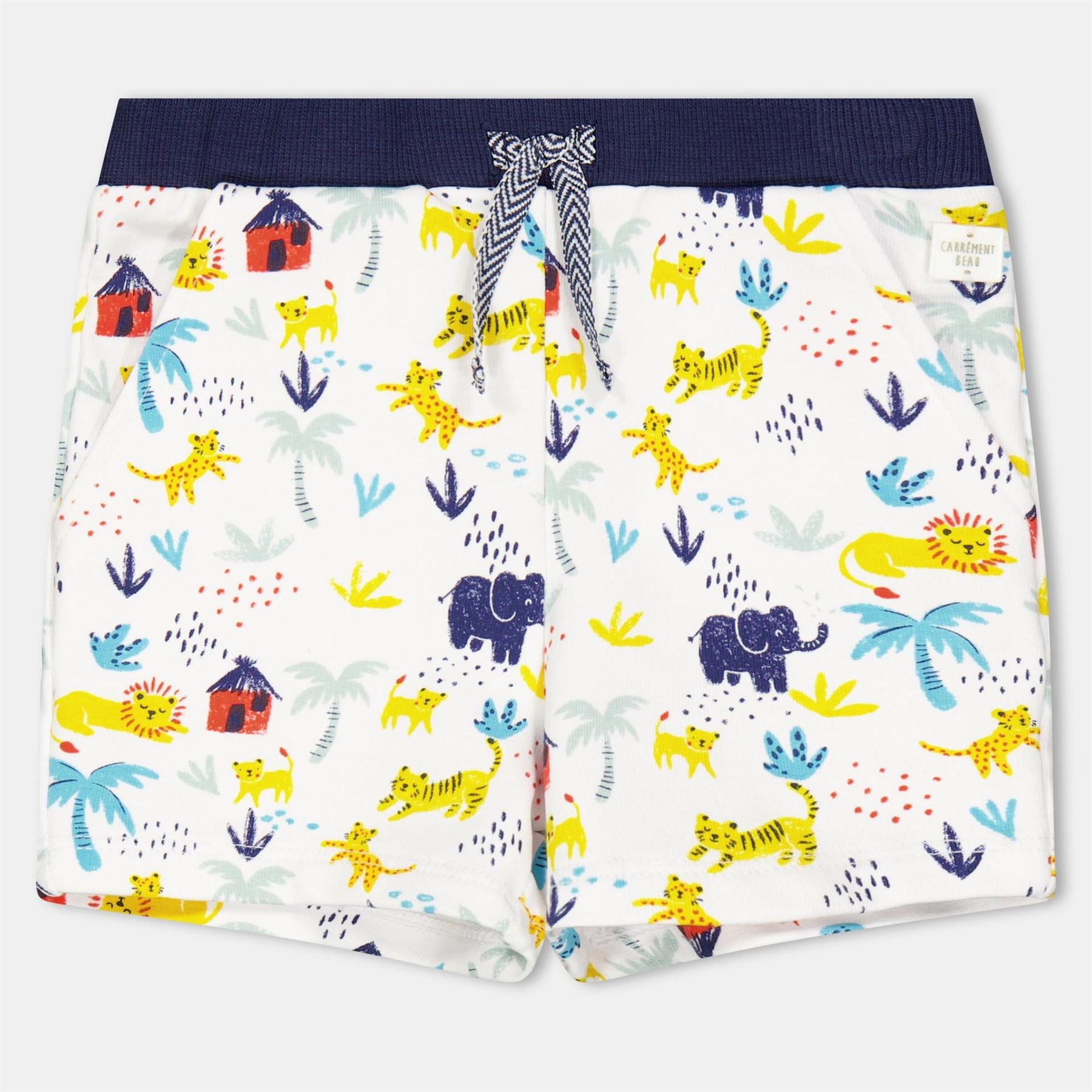 Carrement Beau Animal Patterned Bermuda Shorts