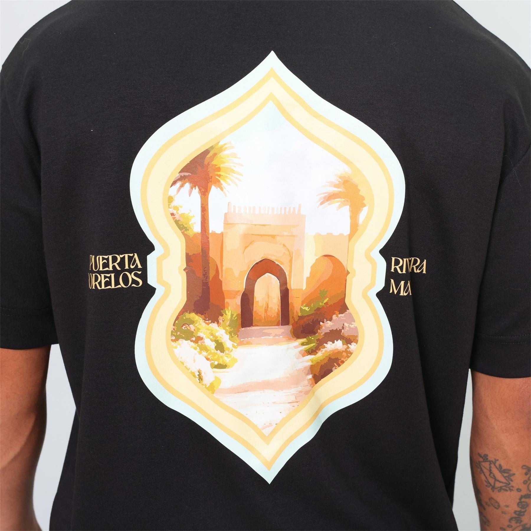 Rose London Morelos Oversize Crew Neck Short Sleeve T-Shirt