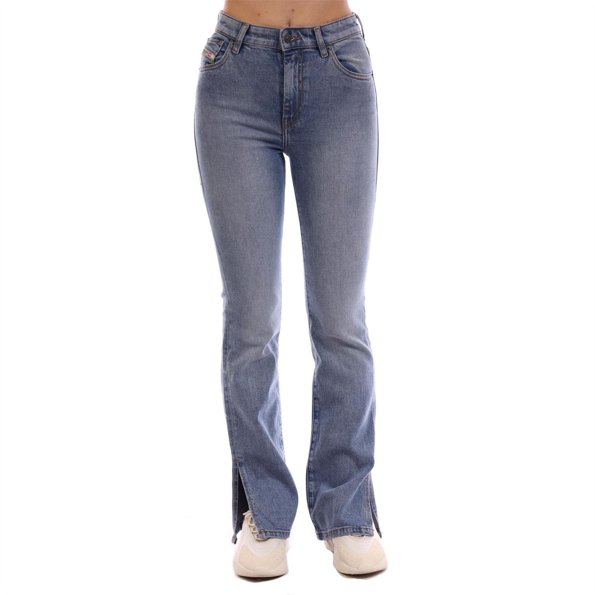 Diesel Five Pocket Straight Leg Jeans