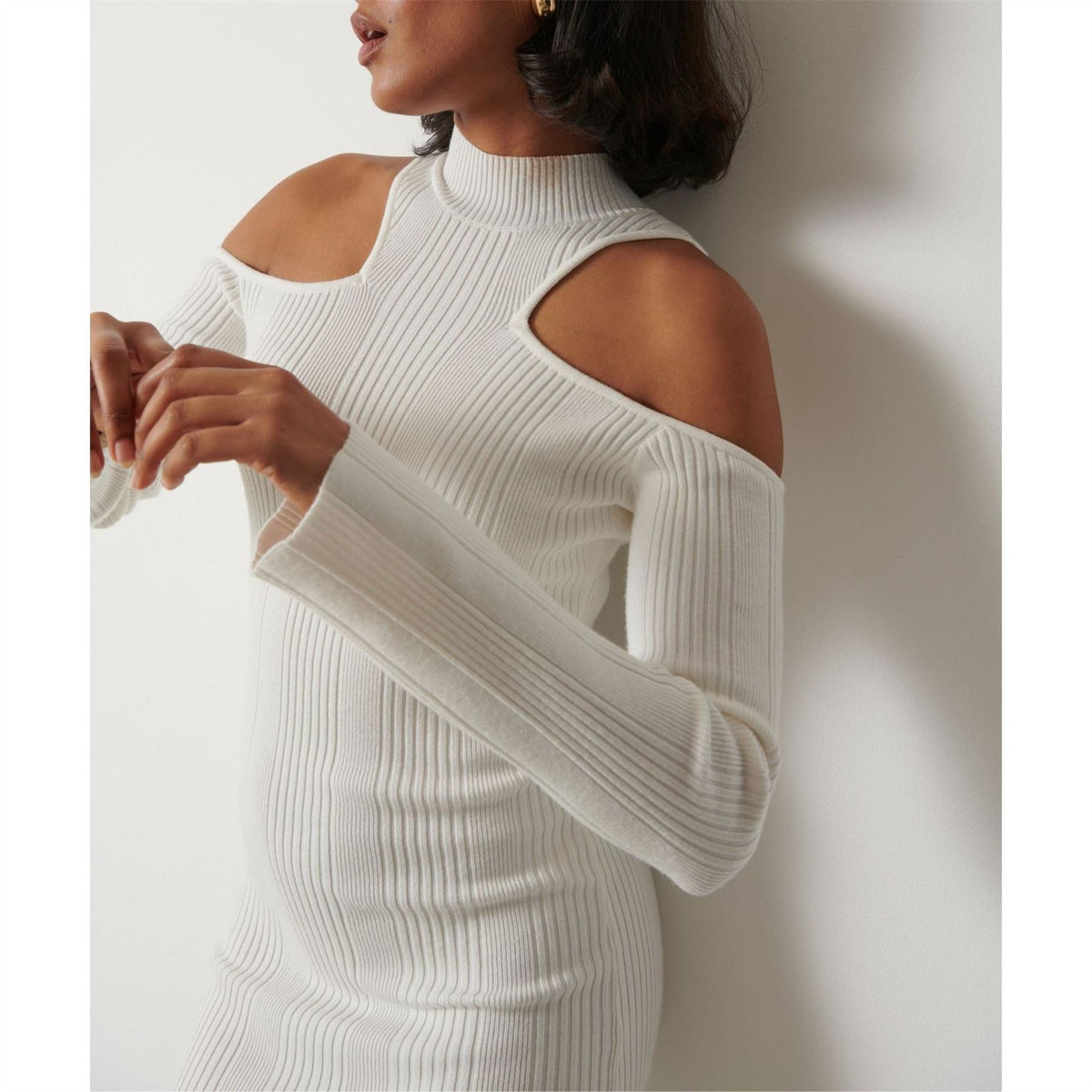 Pretty Lavish Knitted Jumper Dress