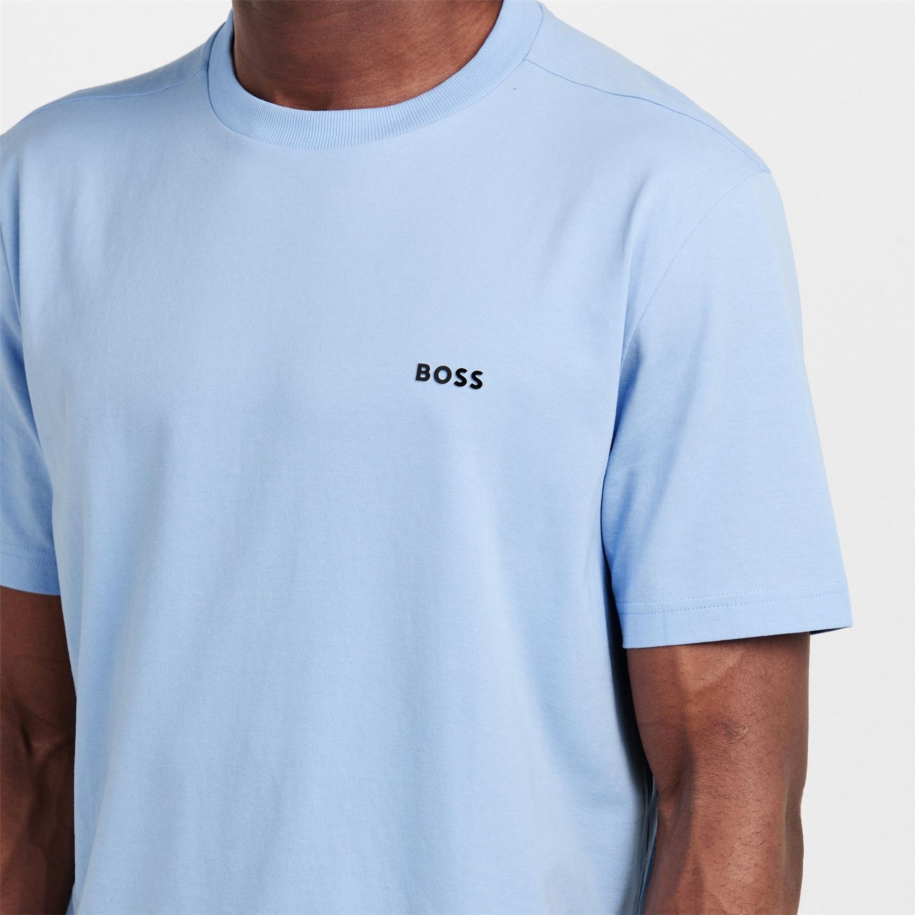 Boss BOSS GREEN T Shirt with Logo Design Stretch Cotton