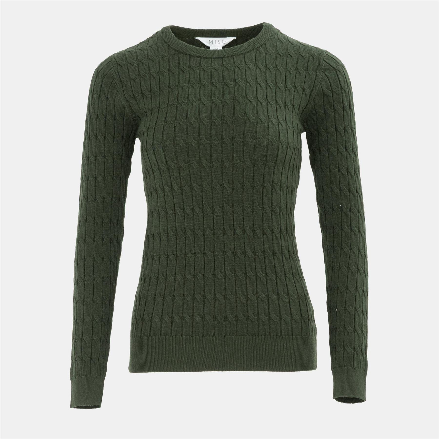 Miso Womens Baby Cable Jumper