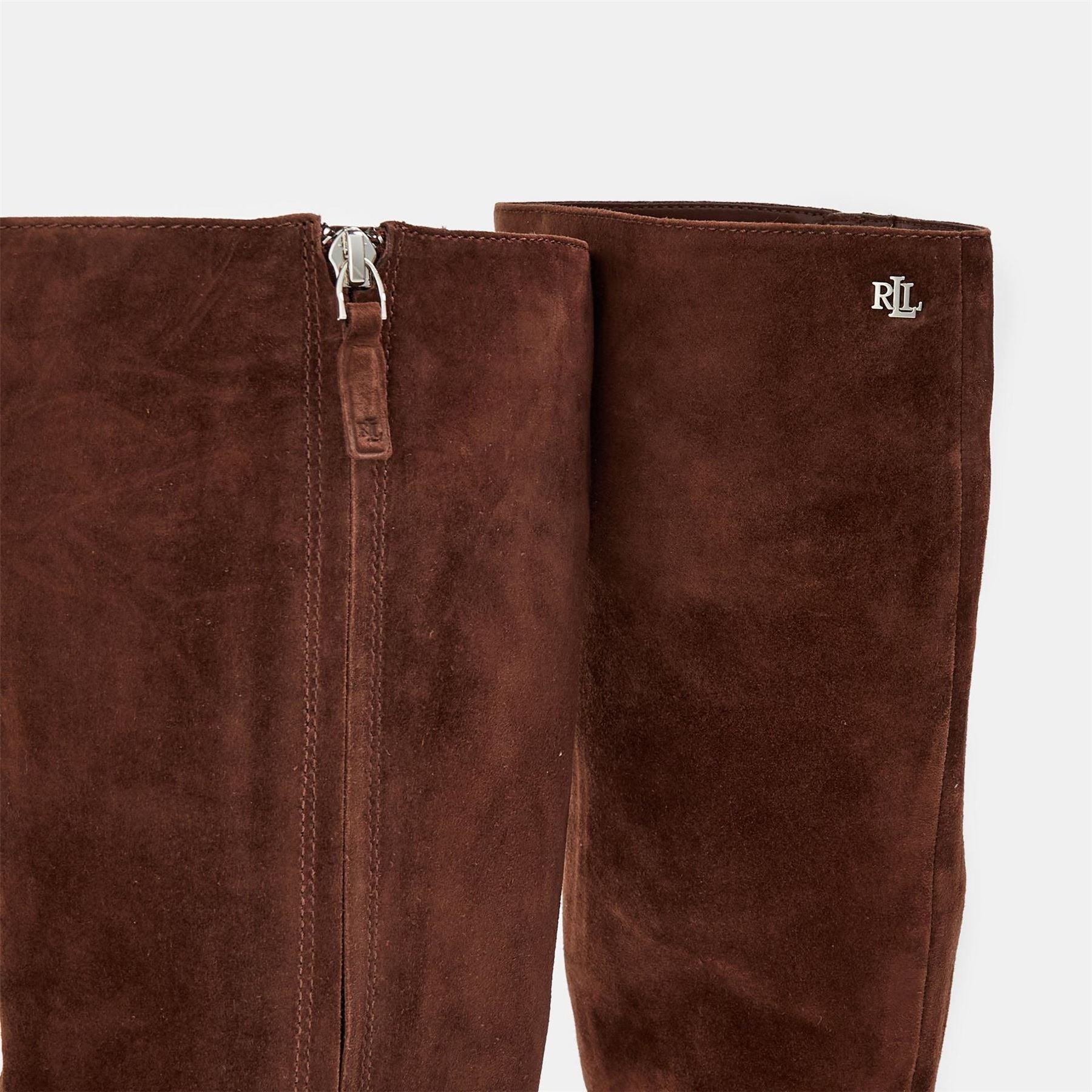 Lauren by Ralph Lauren Mckay Knee High Stiletto Heel Boots