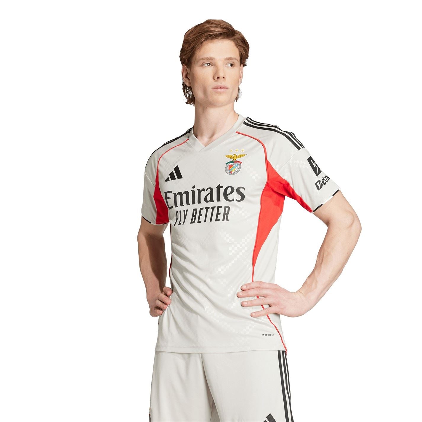 adidas Benfica Away Shirt 2025 2026 Adults