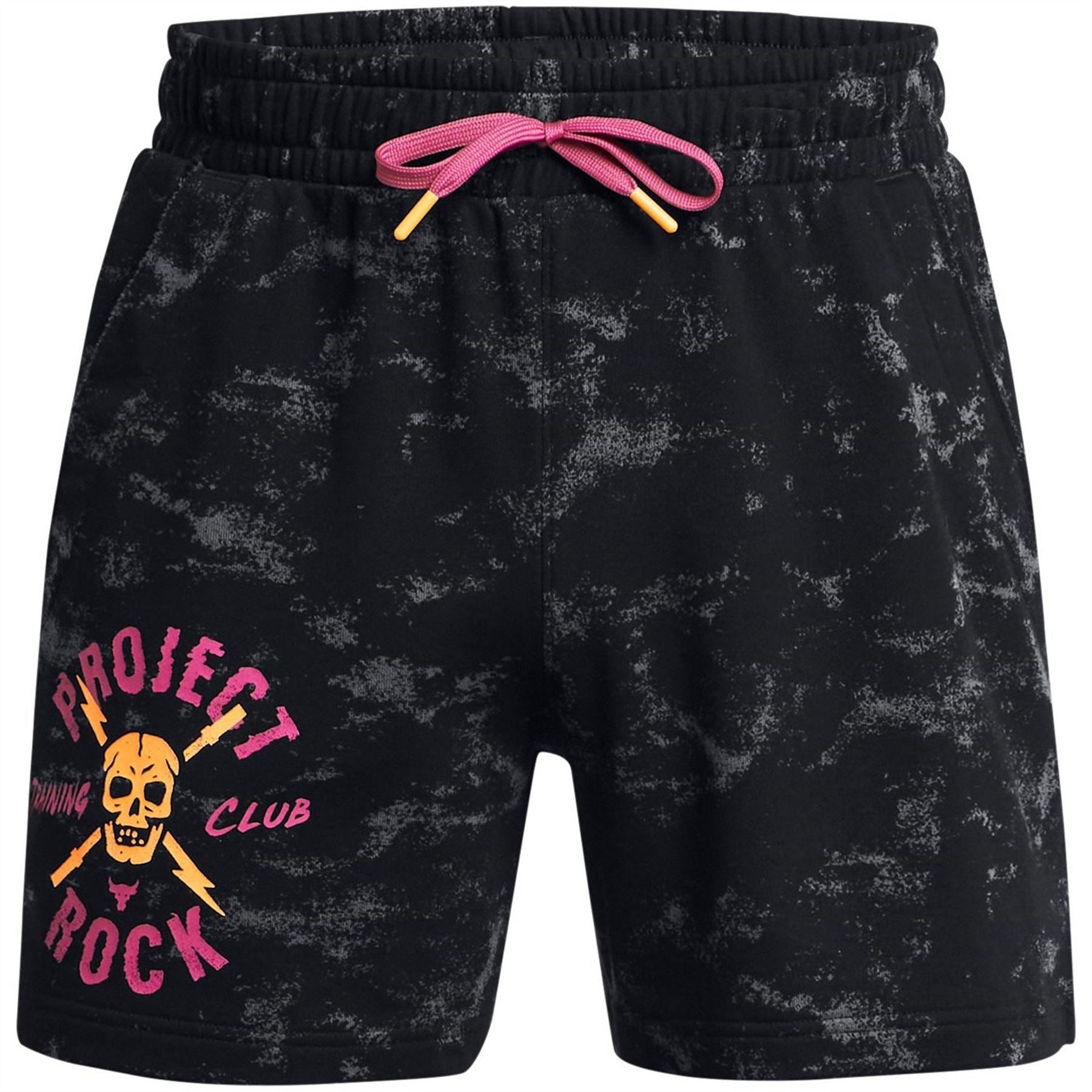 Under Armour Project Rock Graphic Print Bermuda Shorts