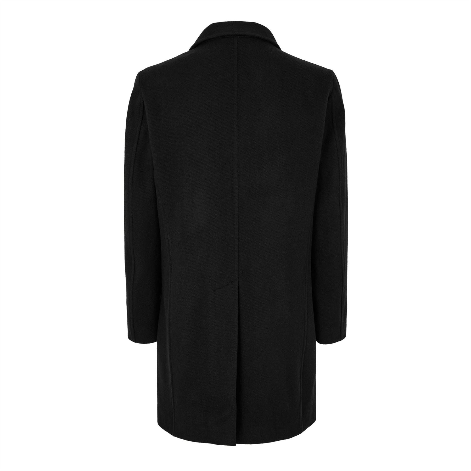 Barbour Fraser Tailored Wool Long Sleeve Overcoat