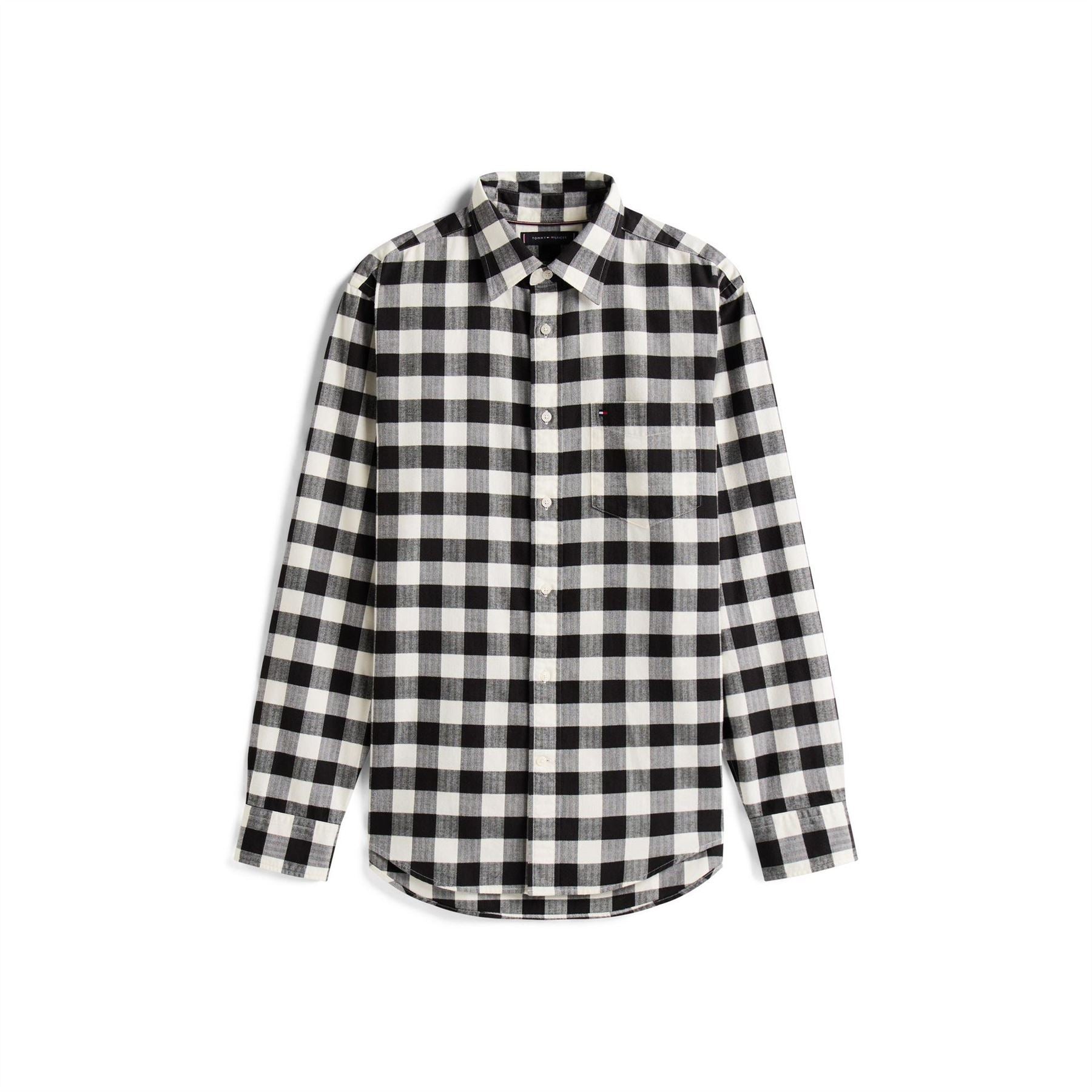 Tommy Hilfiger Buffalo Check Long Sleeve Patterned Shirt