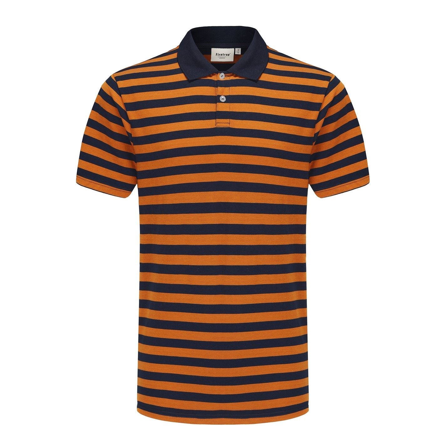 Firetrap Striped Polo