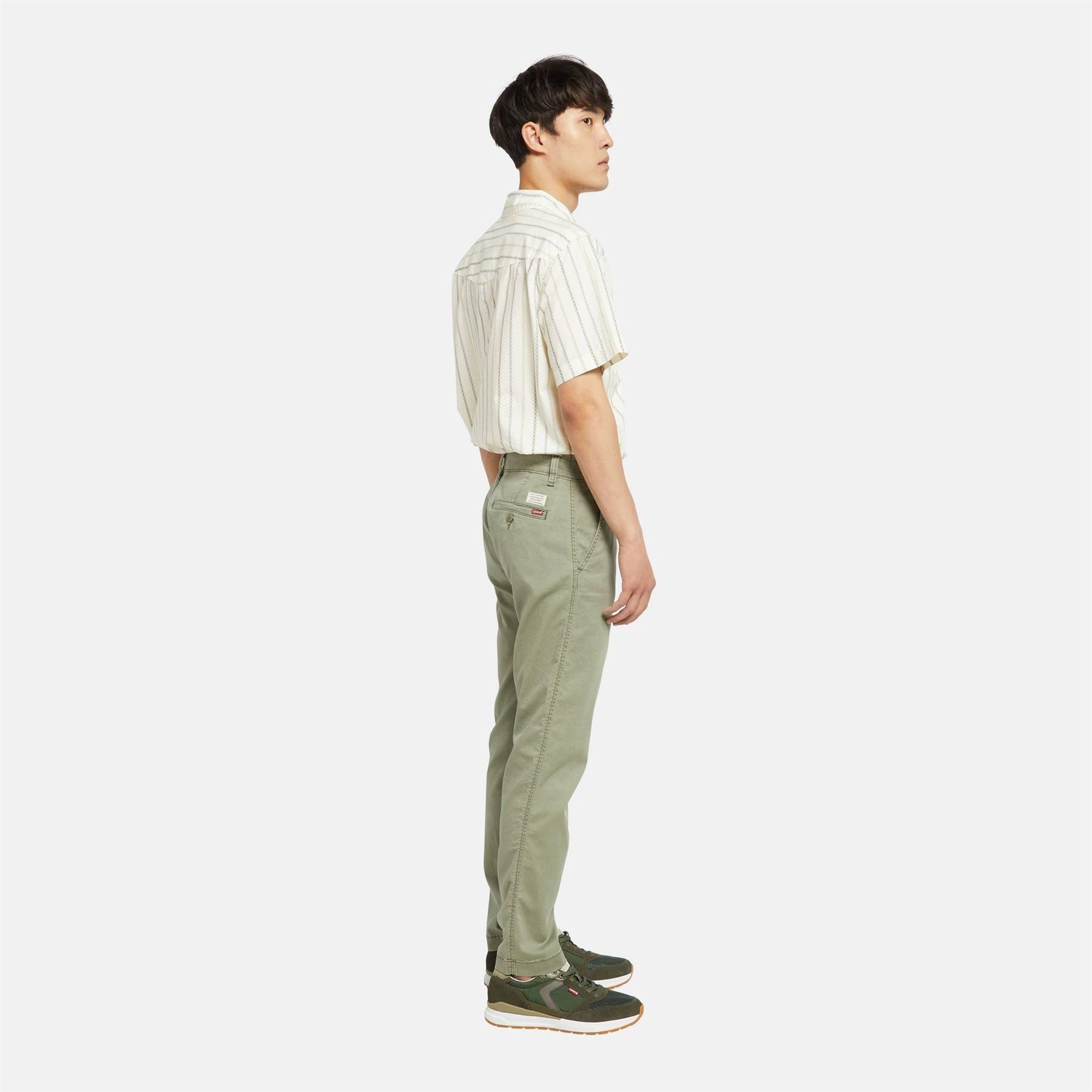 Levis Xx Solid Patterned Straight Chinos