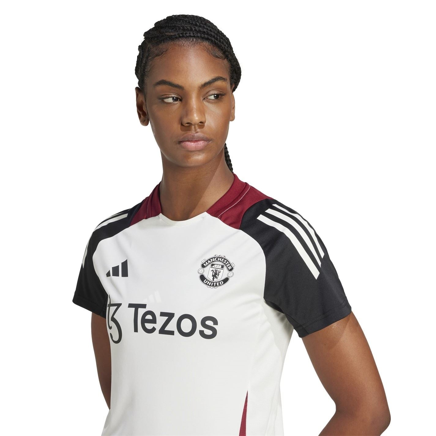 adidas Womens Manchester United Training Shirt 2025