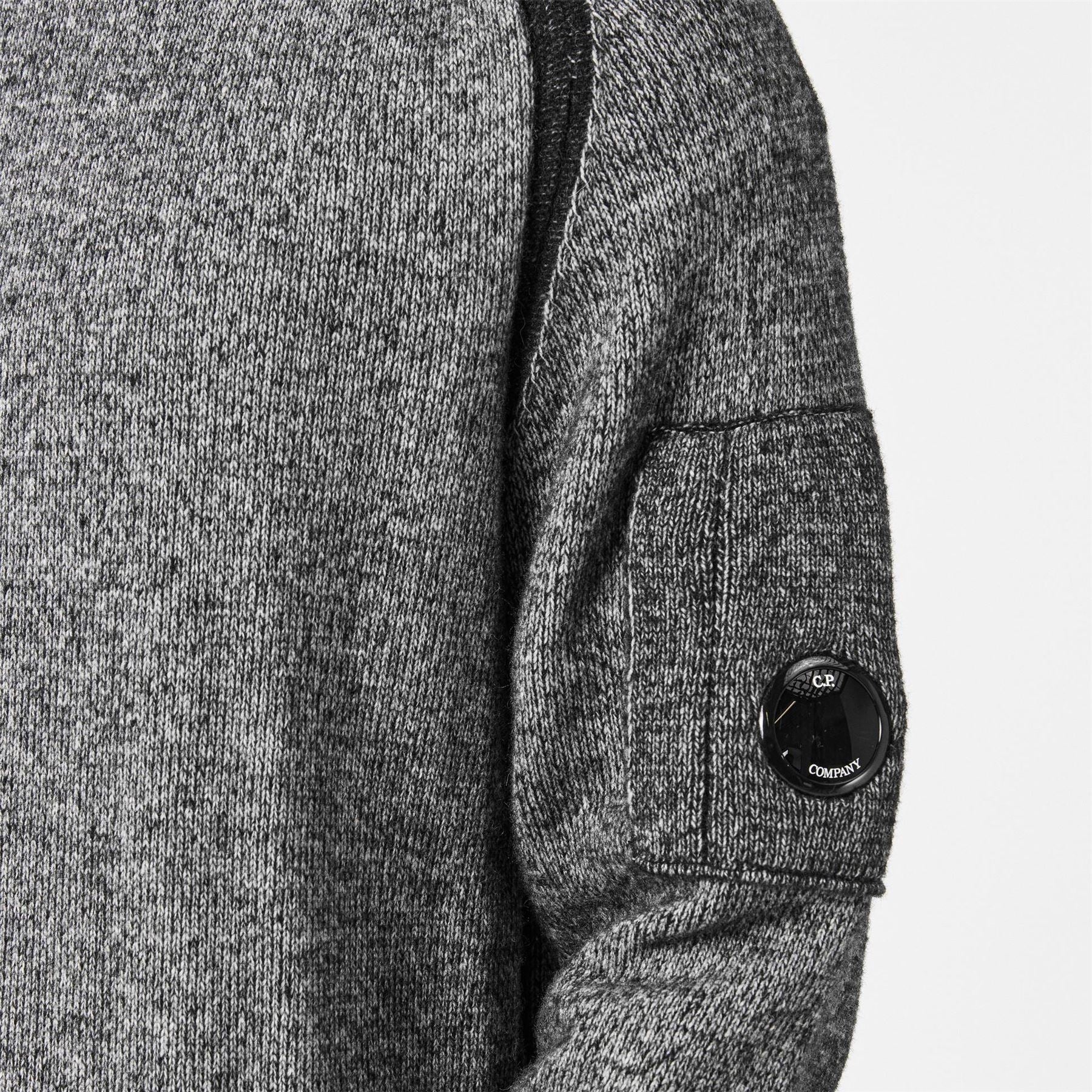CP Company Lens Crew Knitted Turtle Neck Jumper