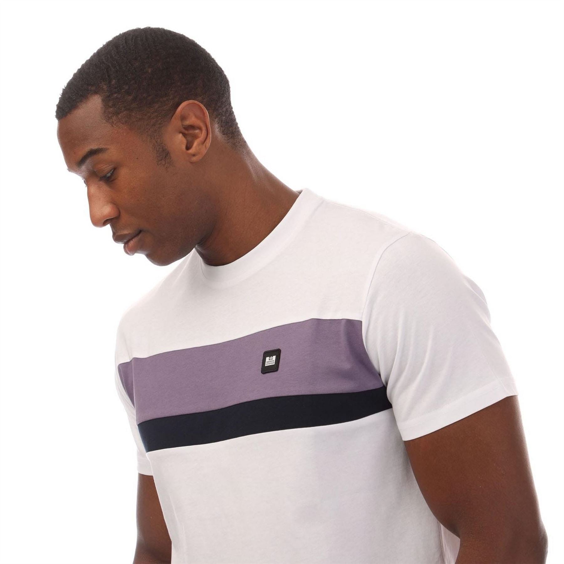 Weekend Offender Crossword Colour Block T Shirt