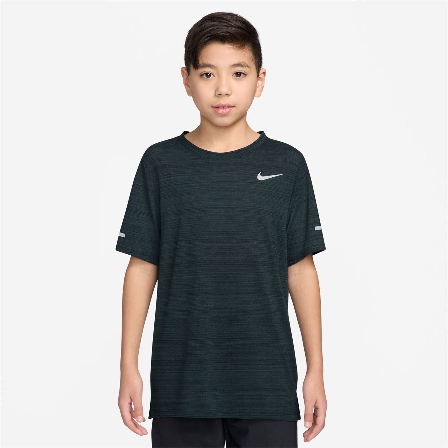 Nike Dri Fit Miler Big Kids (boys) Training Top