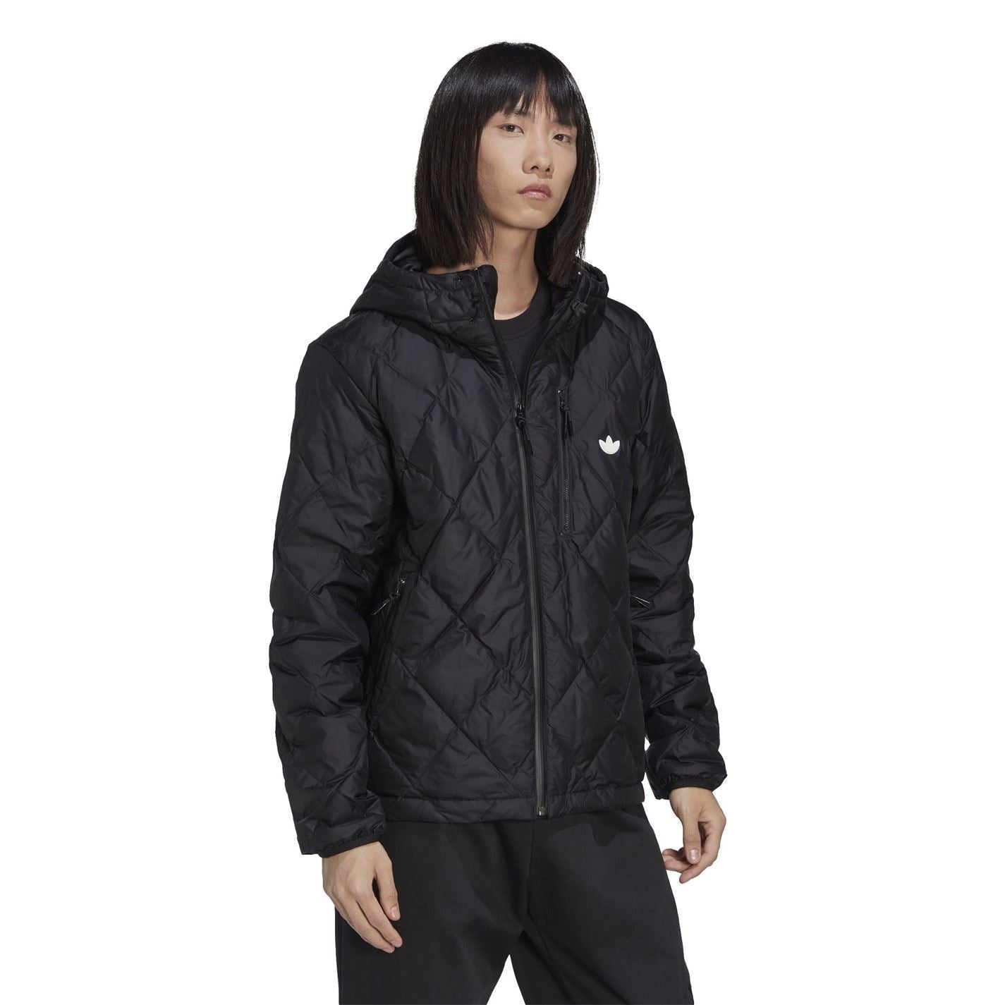 adidas Originals Hooded Regular Fit Down Jacket