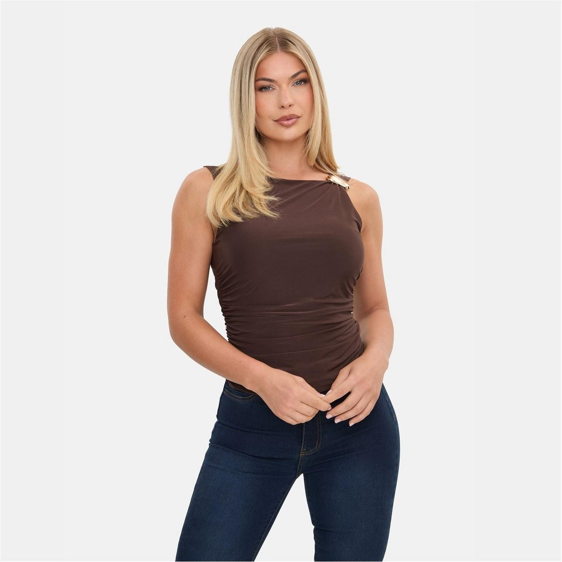 I Saw It First Sleeve Drape Top